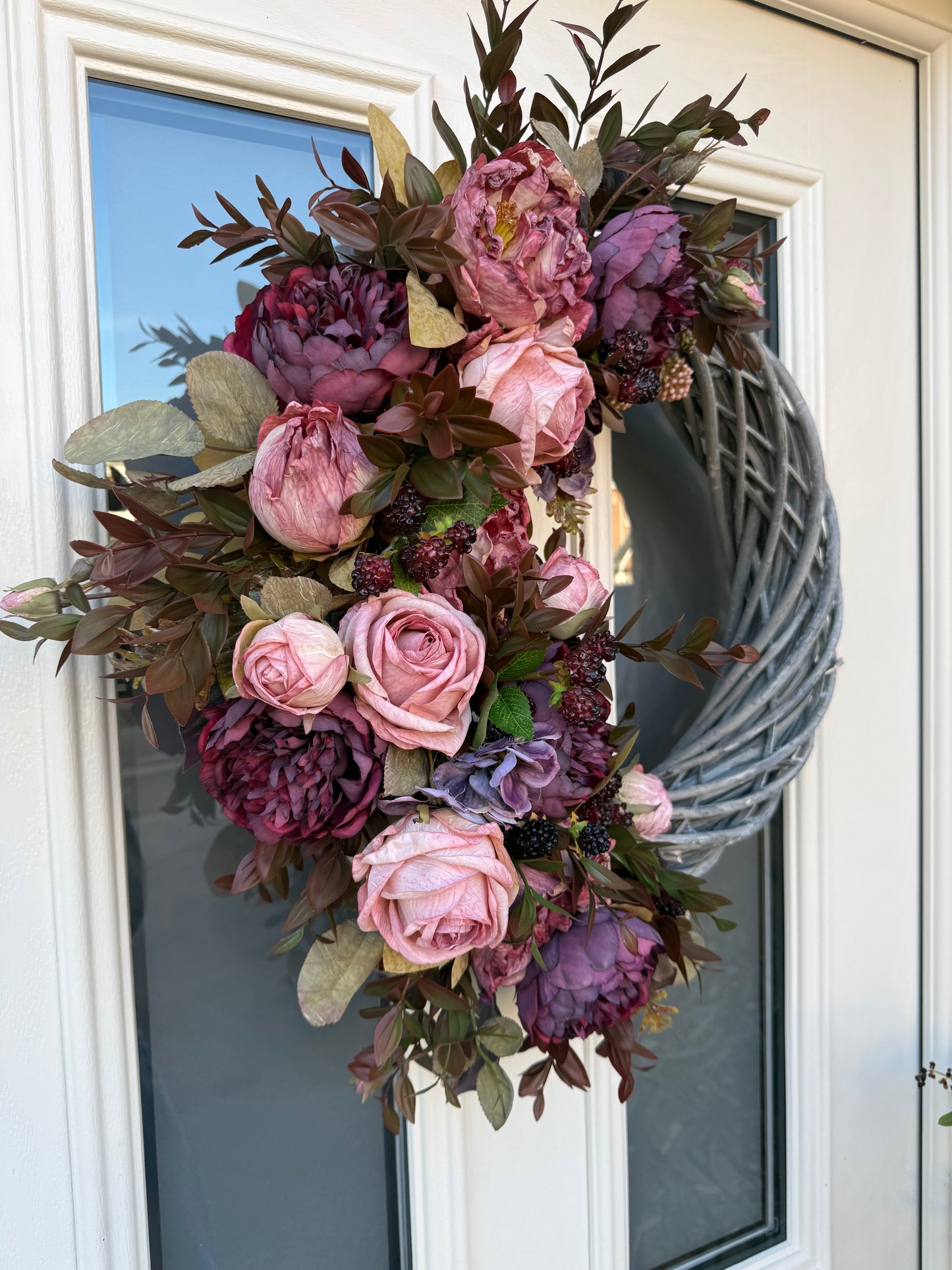 BlackBerry pudding signature wreath