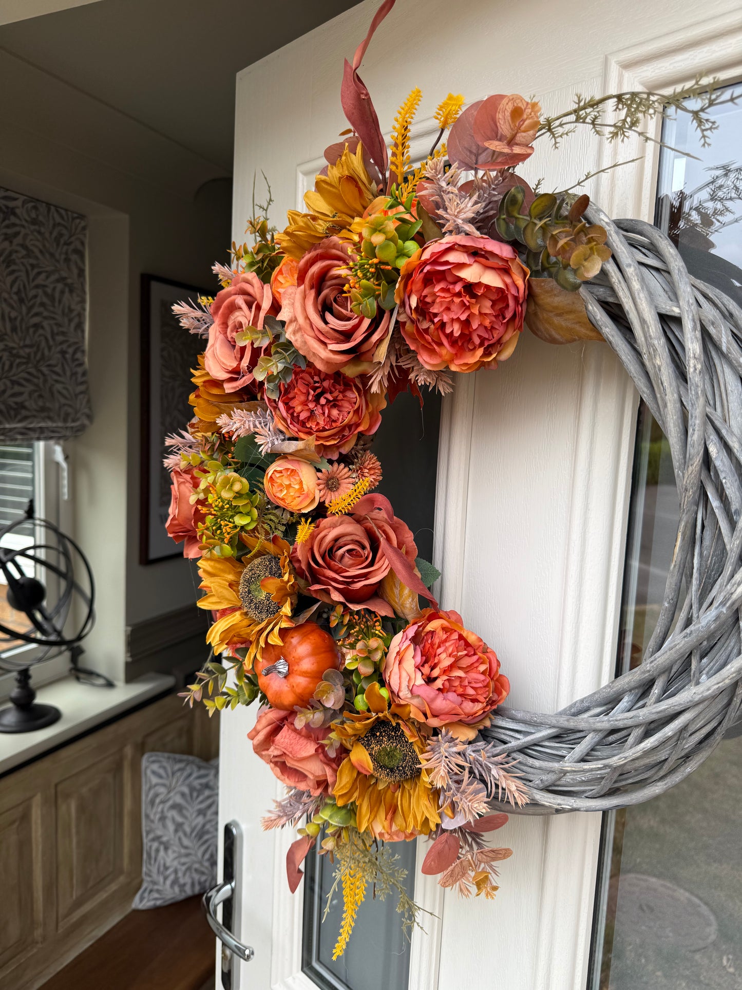 Sunflower signature wreath