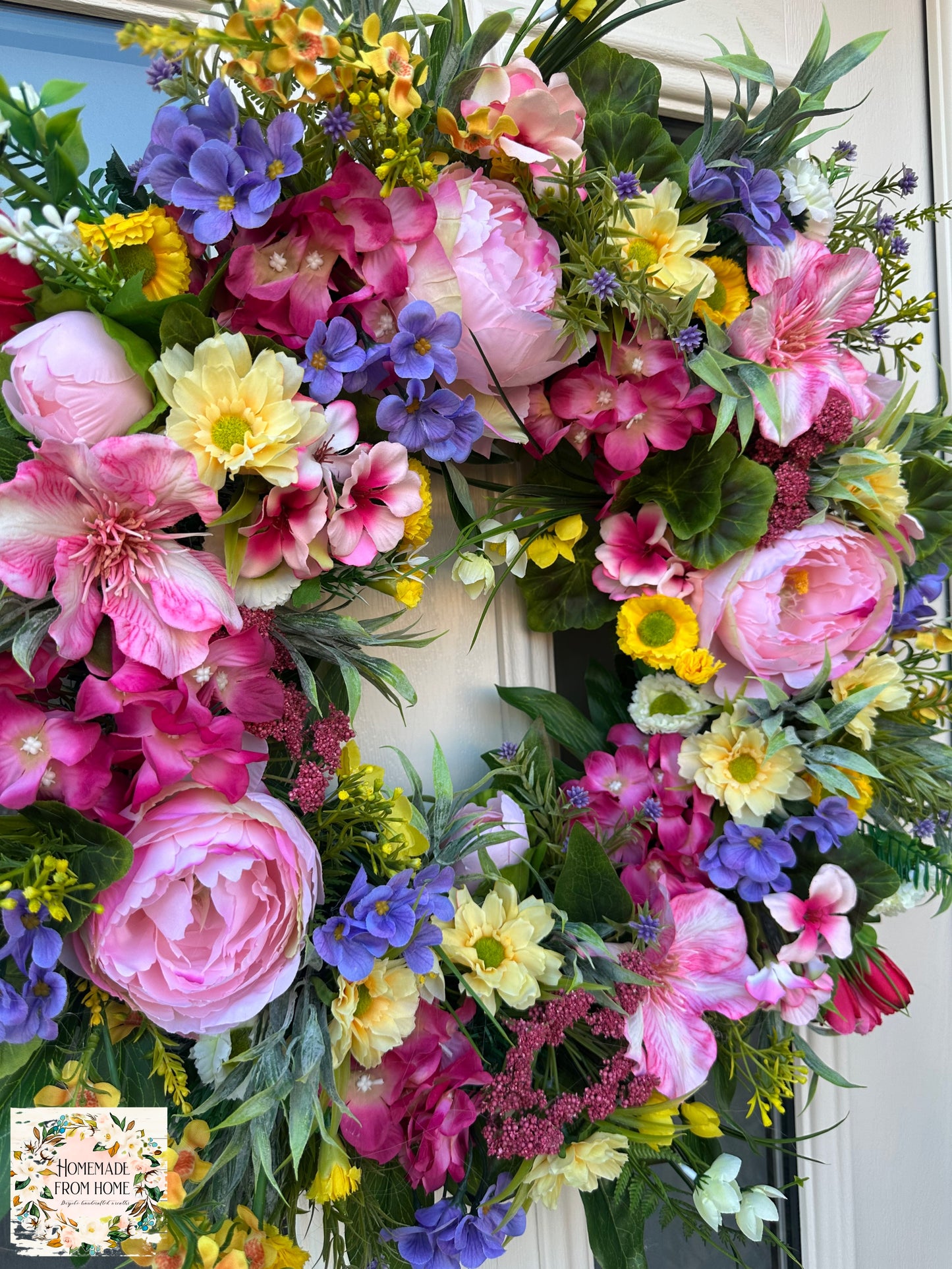Made to order Summer melody wreath