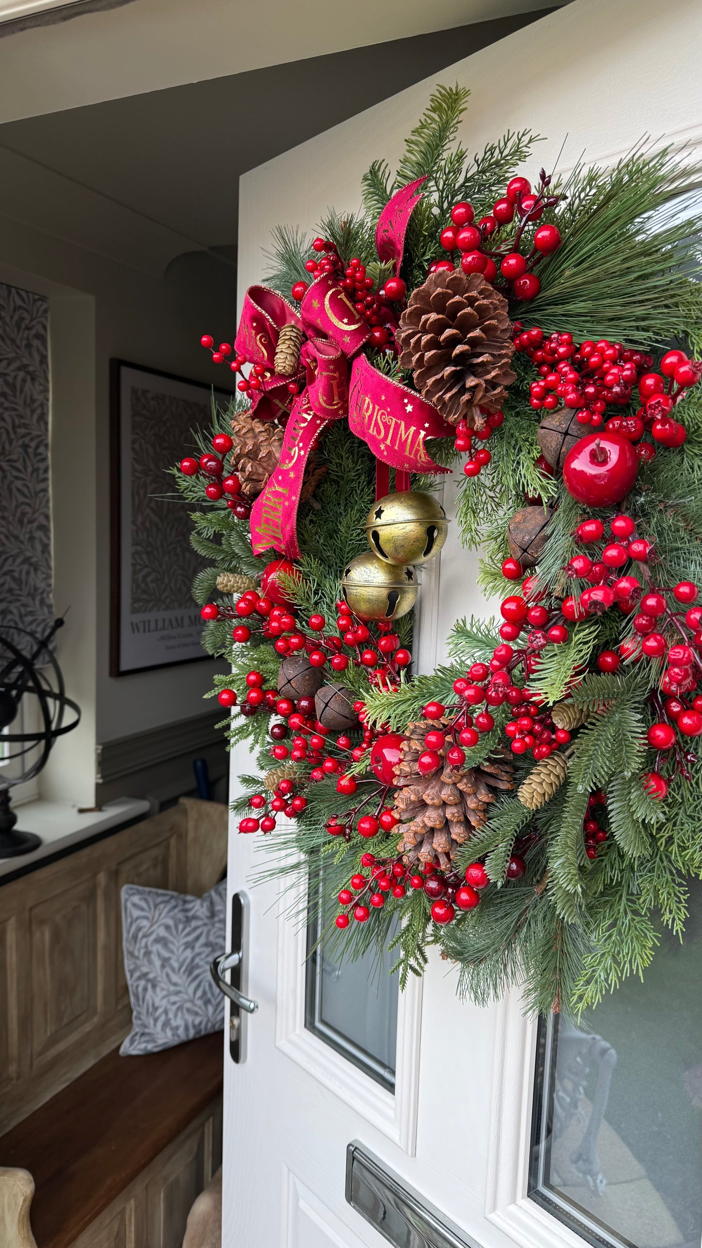 Berry Christmas wreath