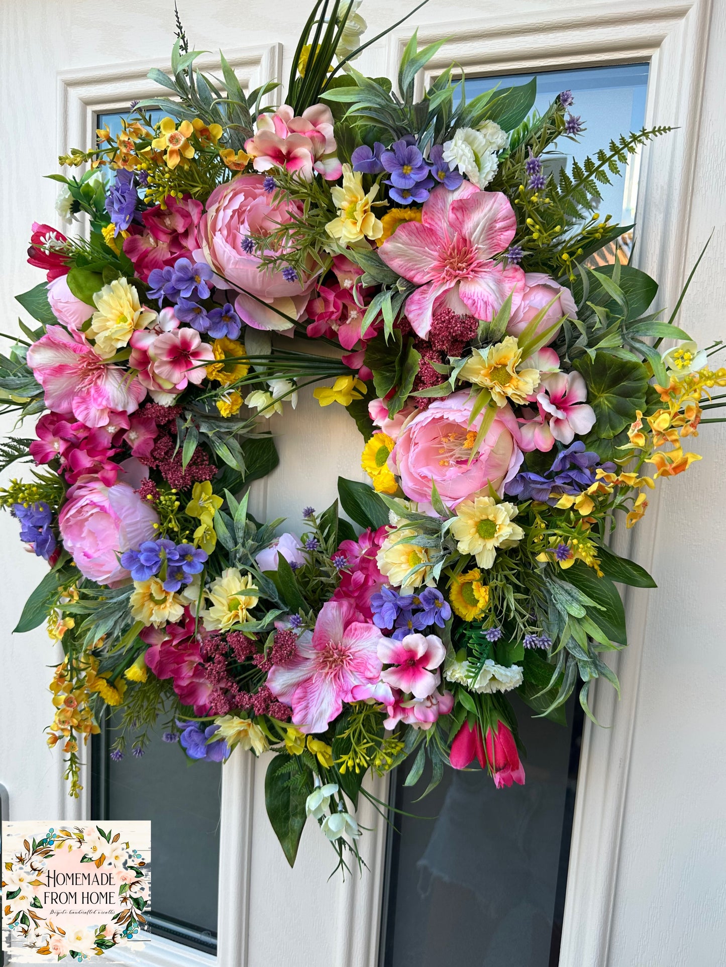 Made to order Summer melody wreath