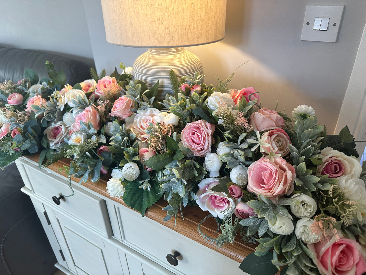 Pink garland