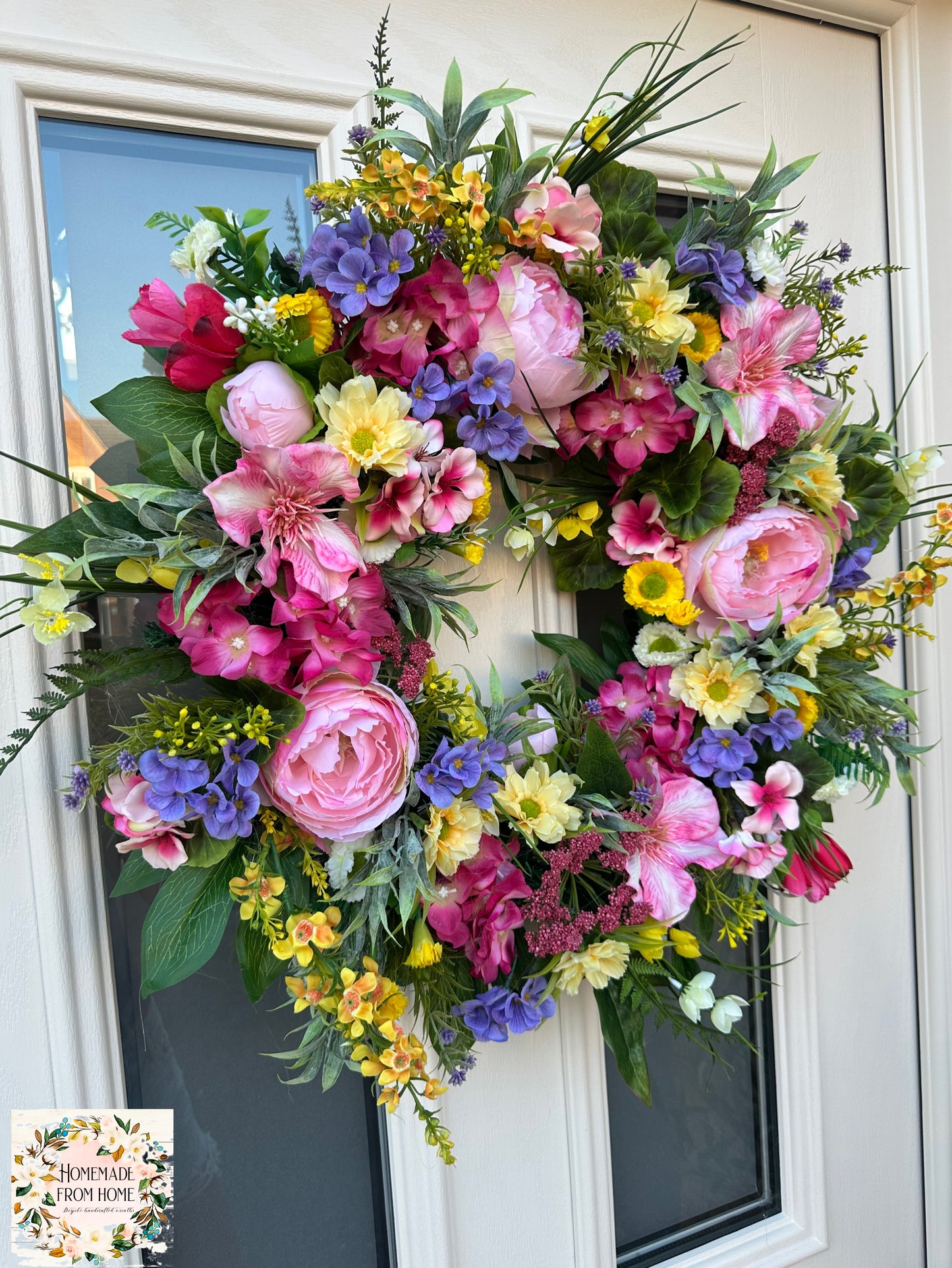 Made to order Summer melody wreath