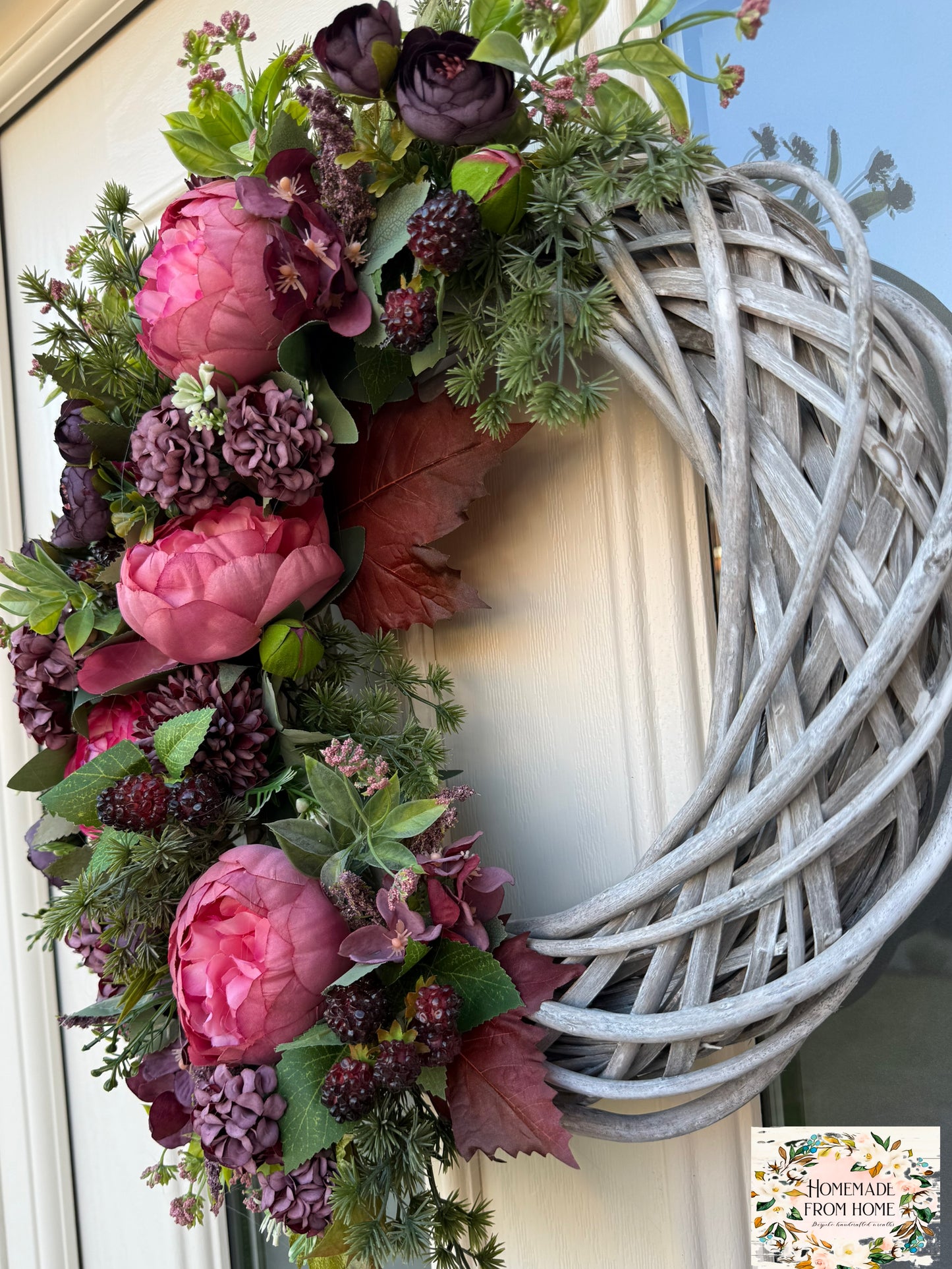 Berry crumble signature wreath