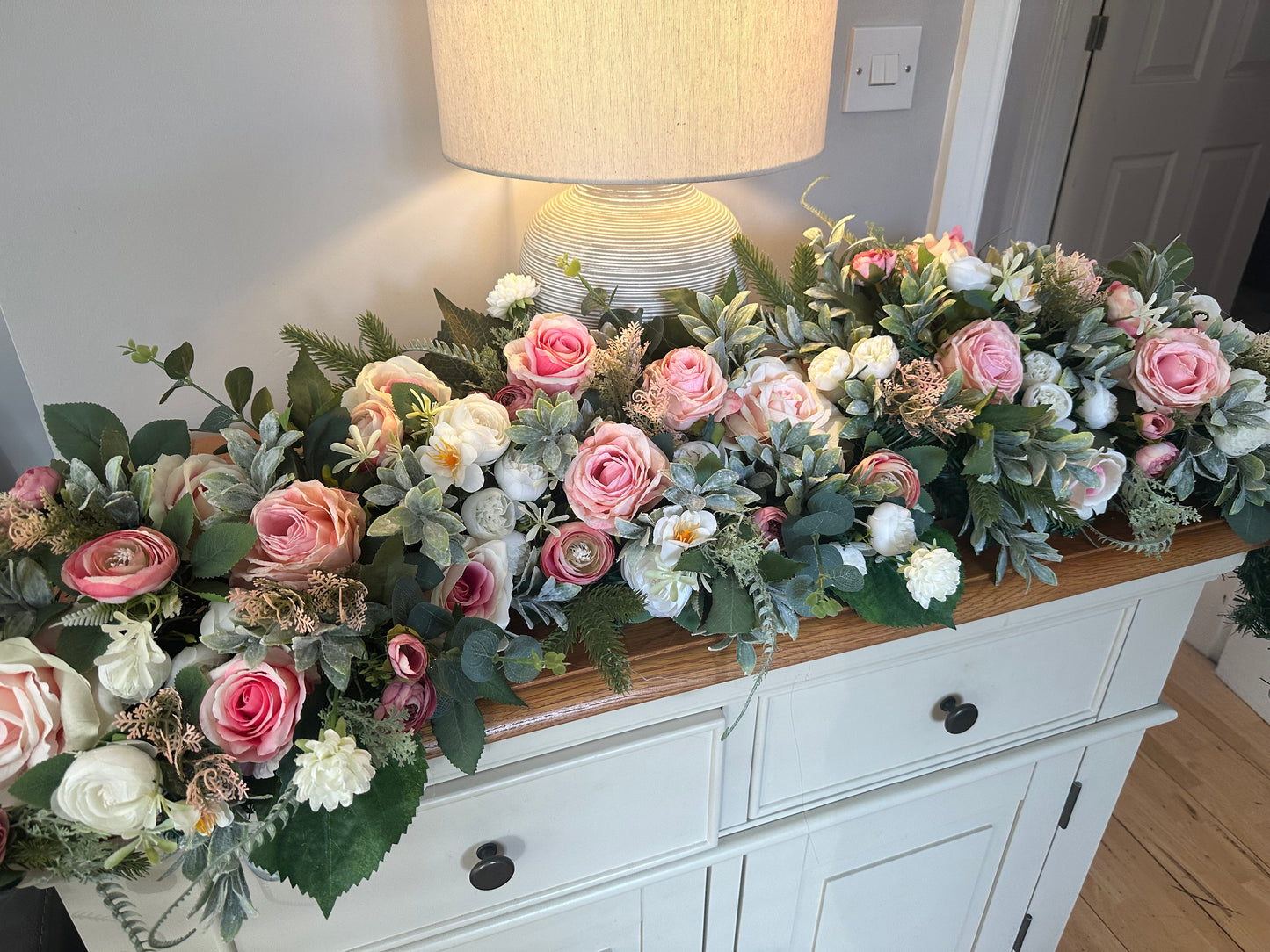 Pink garland