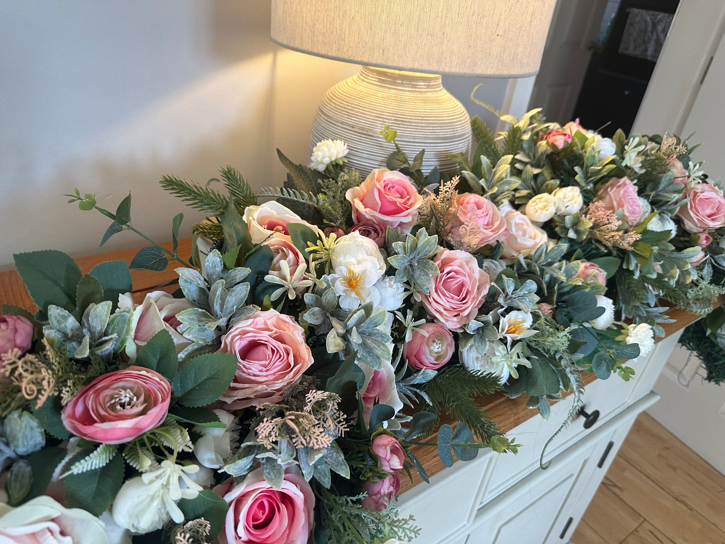 Pink garland