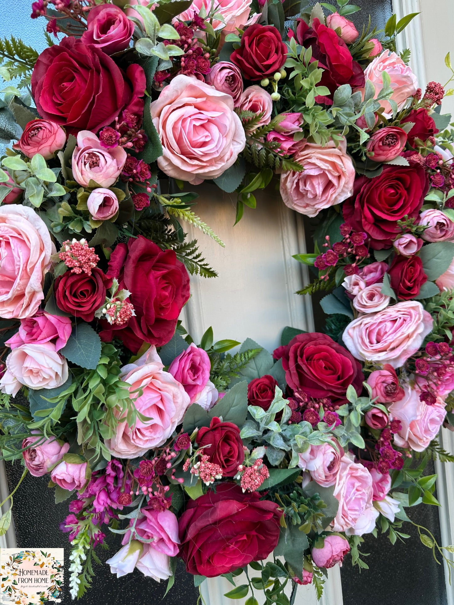 Juliet valentines inspired wreath