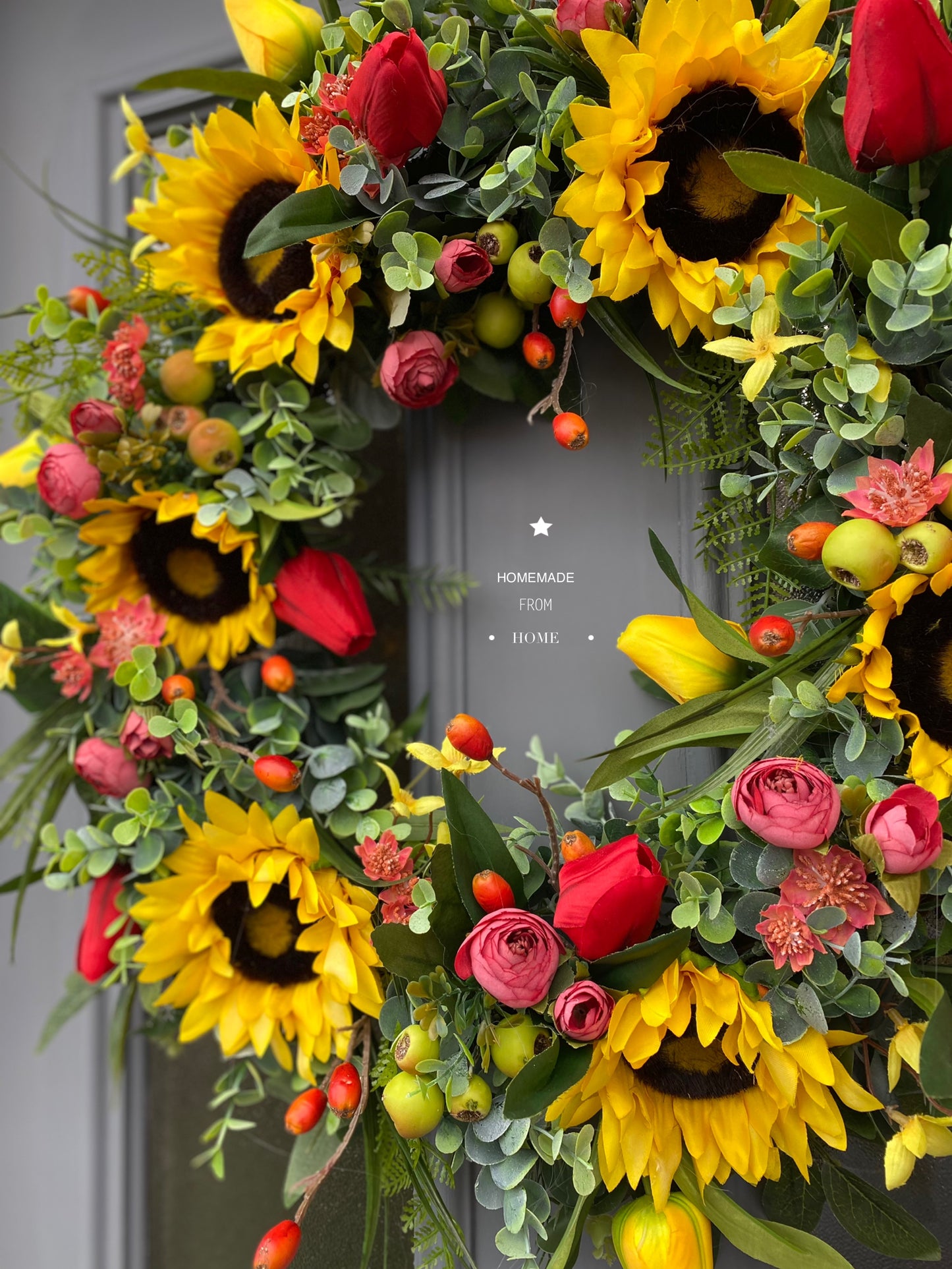 Sunshine wreath