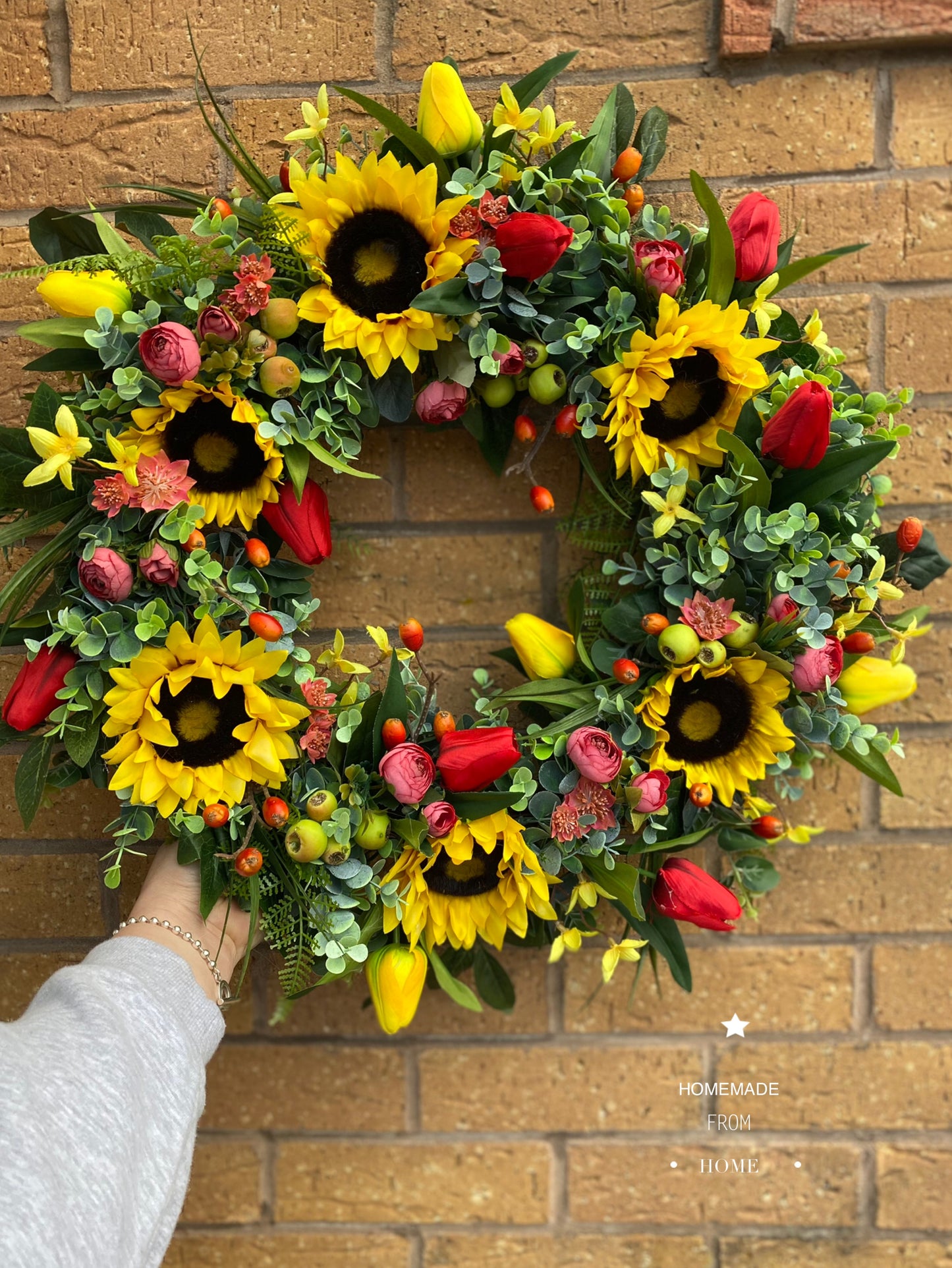Sunshine wreath