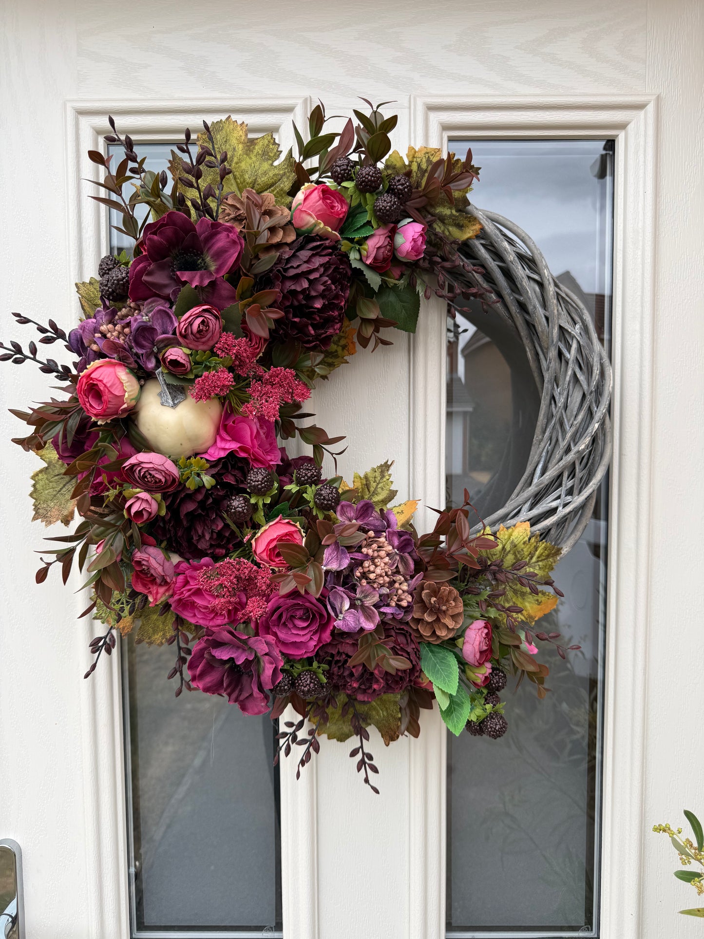 BlackBerry pudding signature wreath