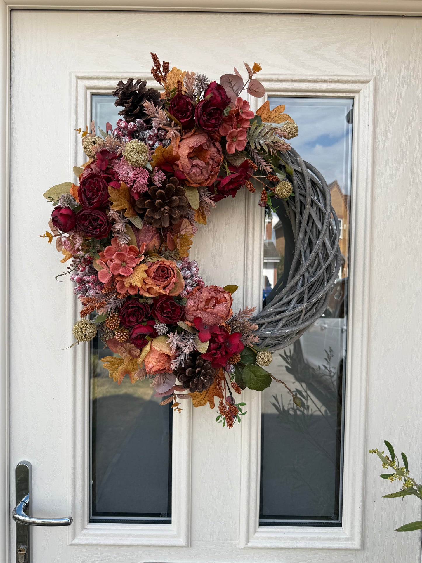 Cosy autumn signature wreath