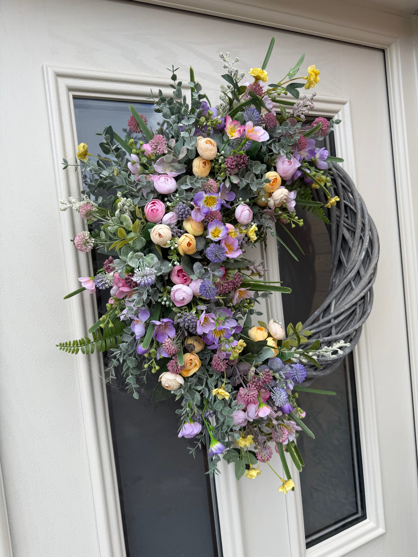 Springtime bouquet signature wreath