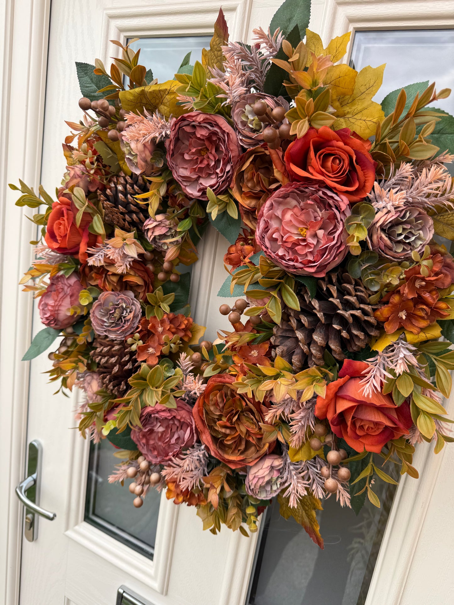 Maple autumn wreath