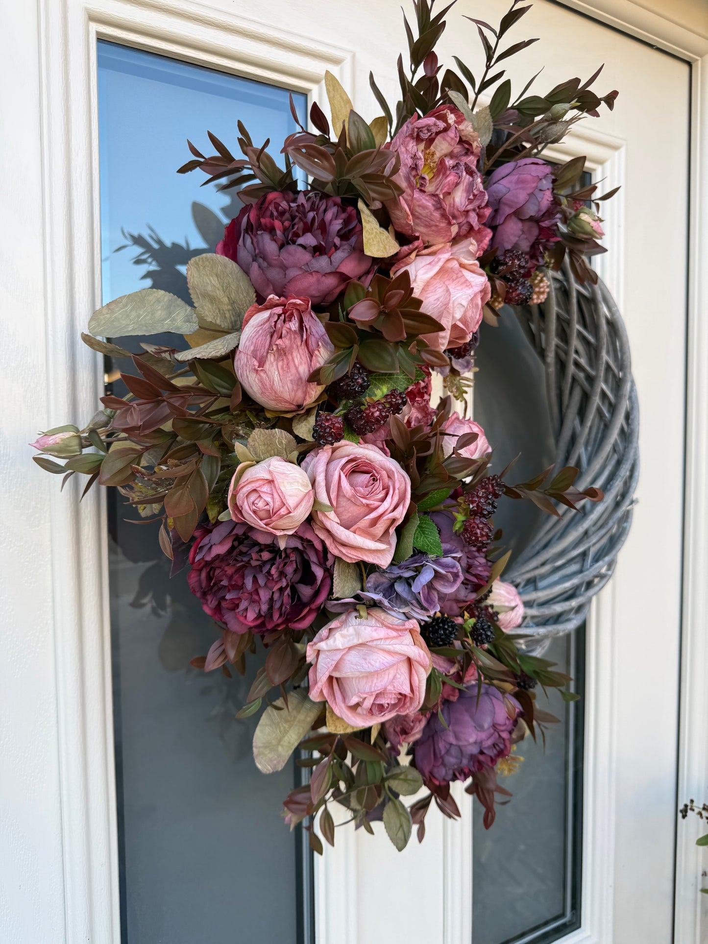 BlackBerry pudding signature wreath