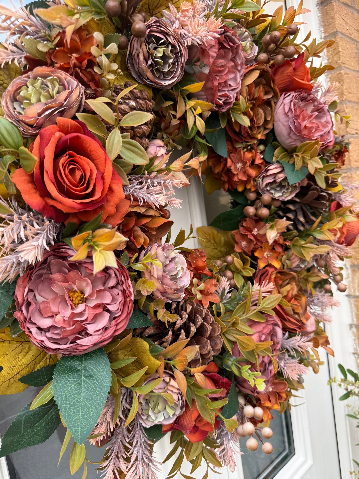 Maple autumn wreath