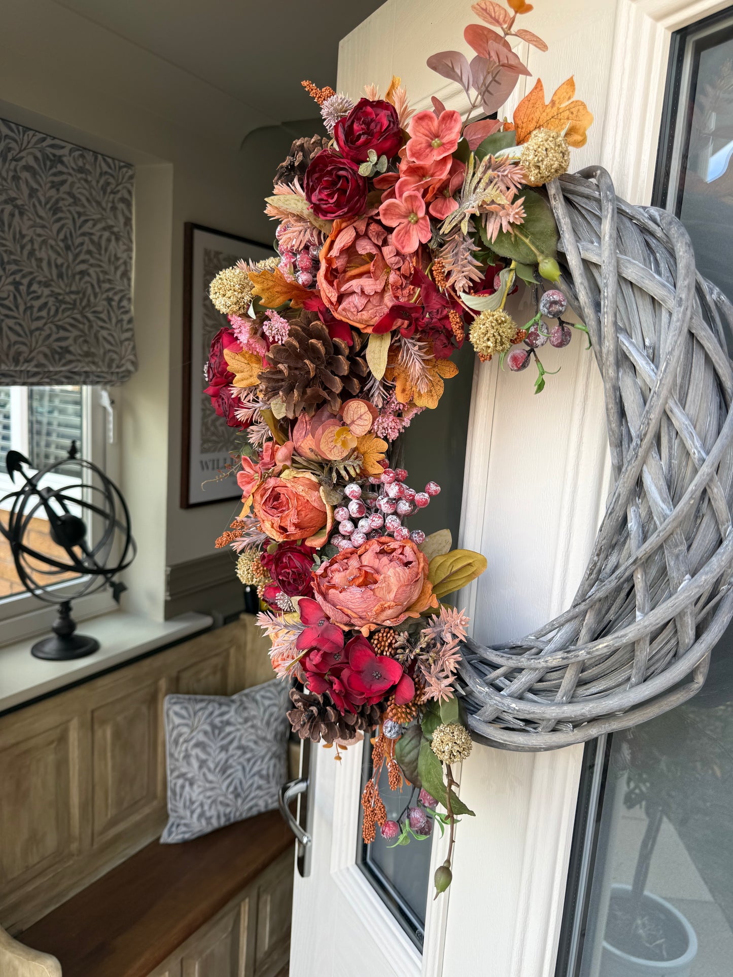 Cosy autumn signature wreath