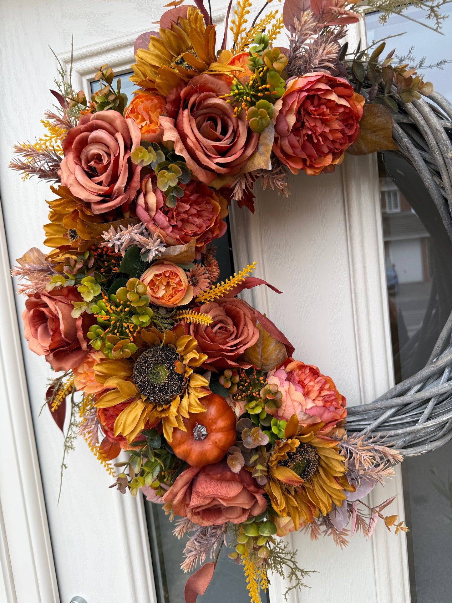 Sunflower signature wreath