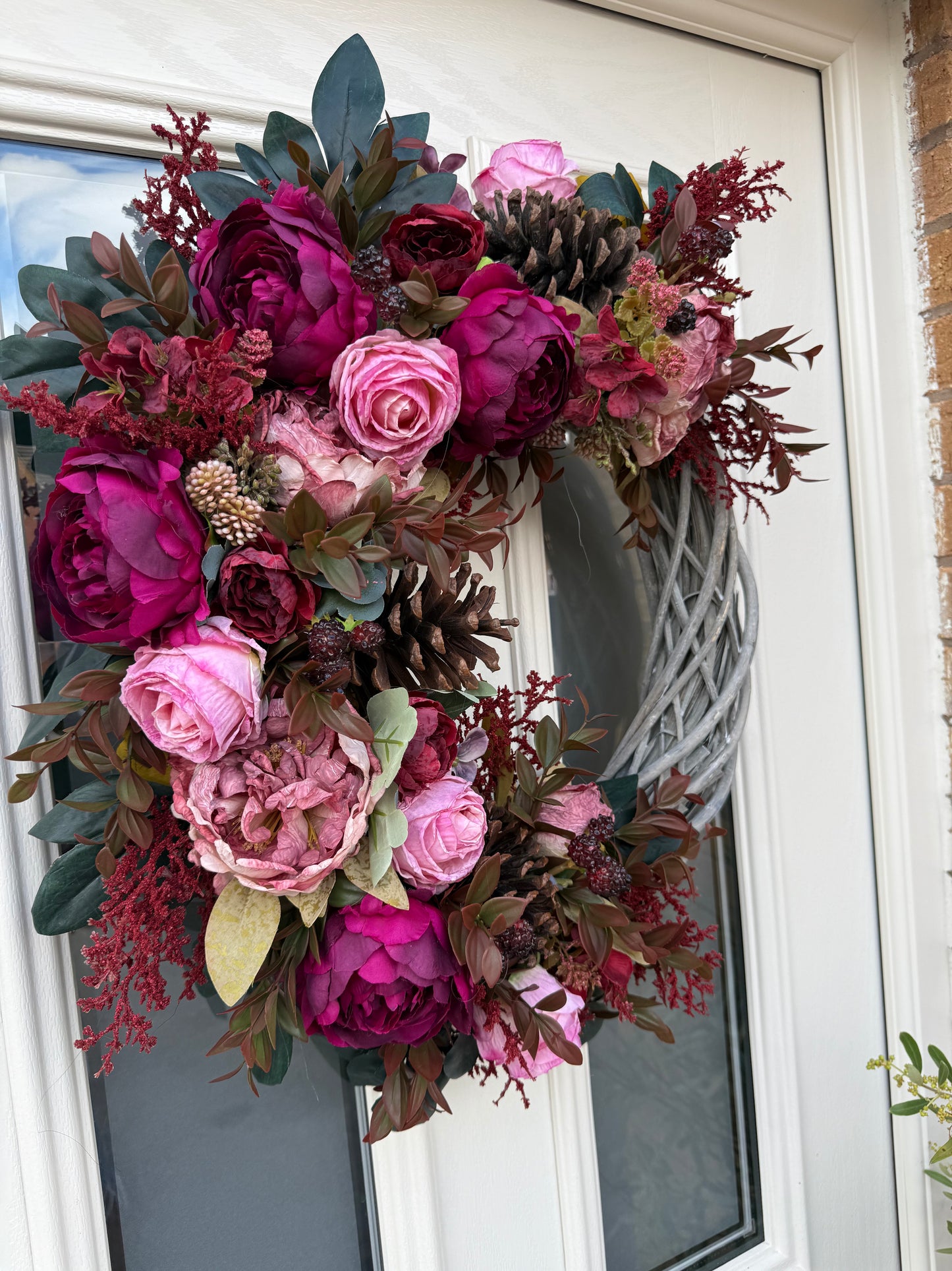 Crimson signature wreath