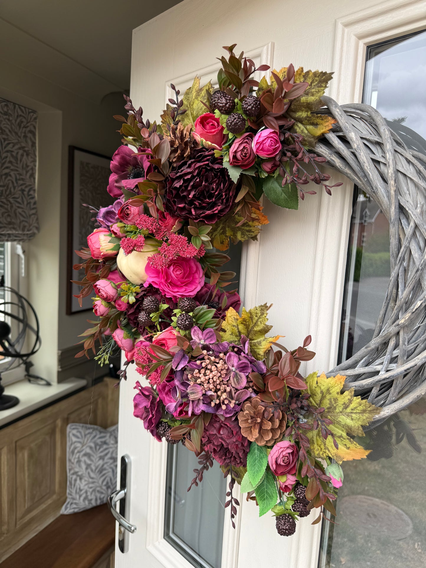 BlackBerry pudding signature wreath