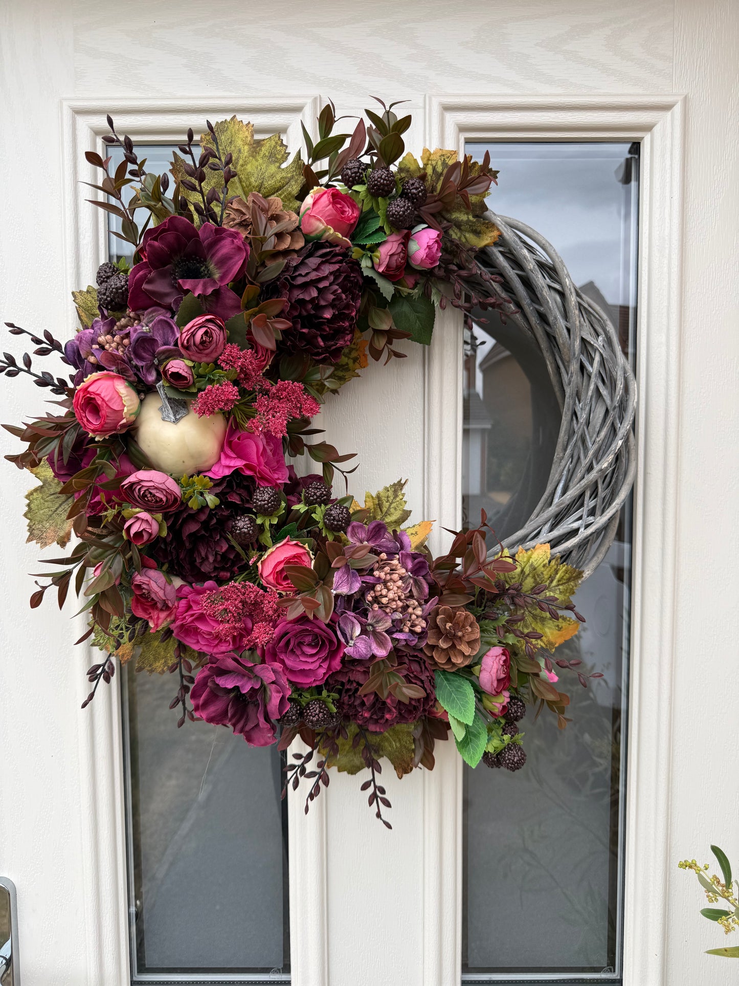 BlackBerry pudding signature wreath