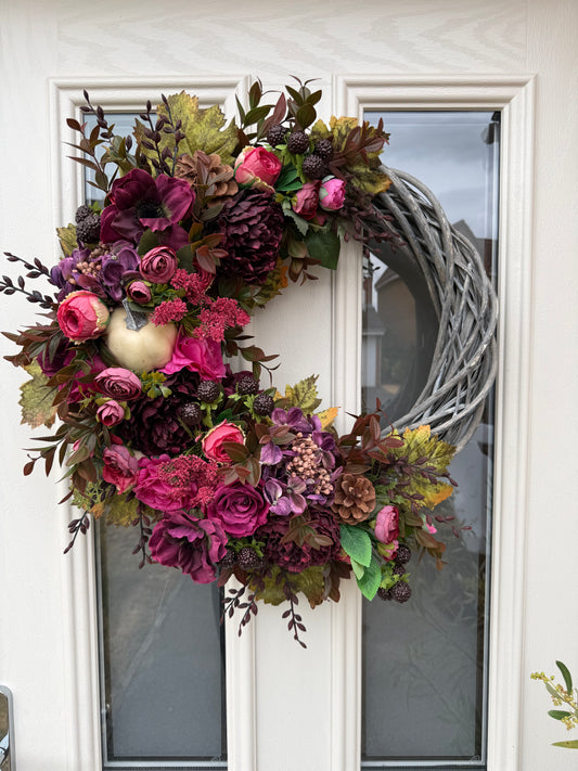BlackBerry pudding signature wreath