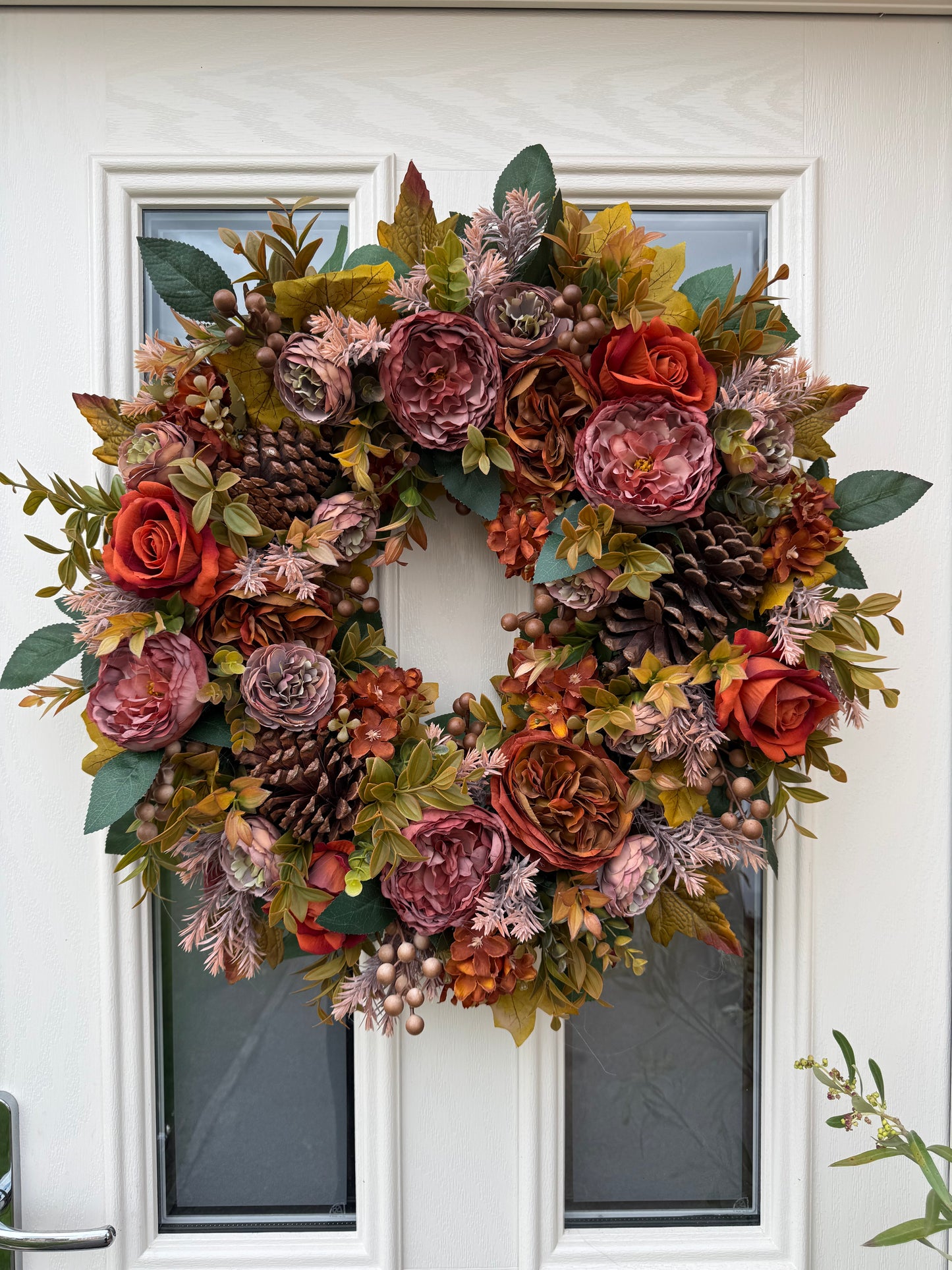 Maple autumn wreath