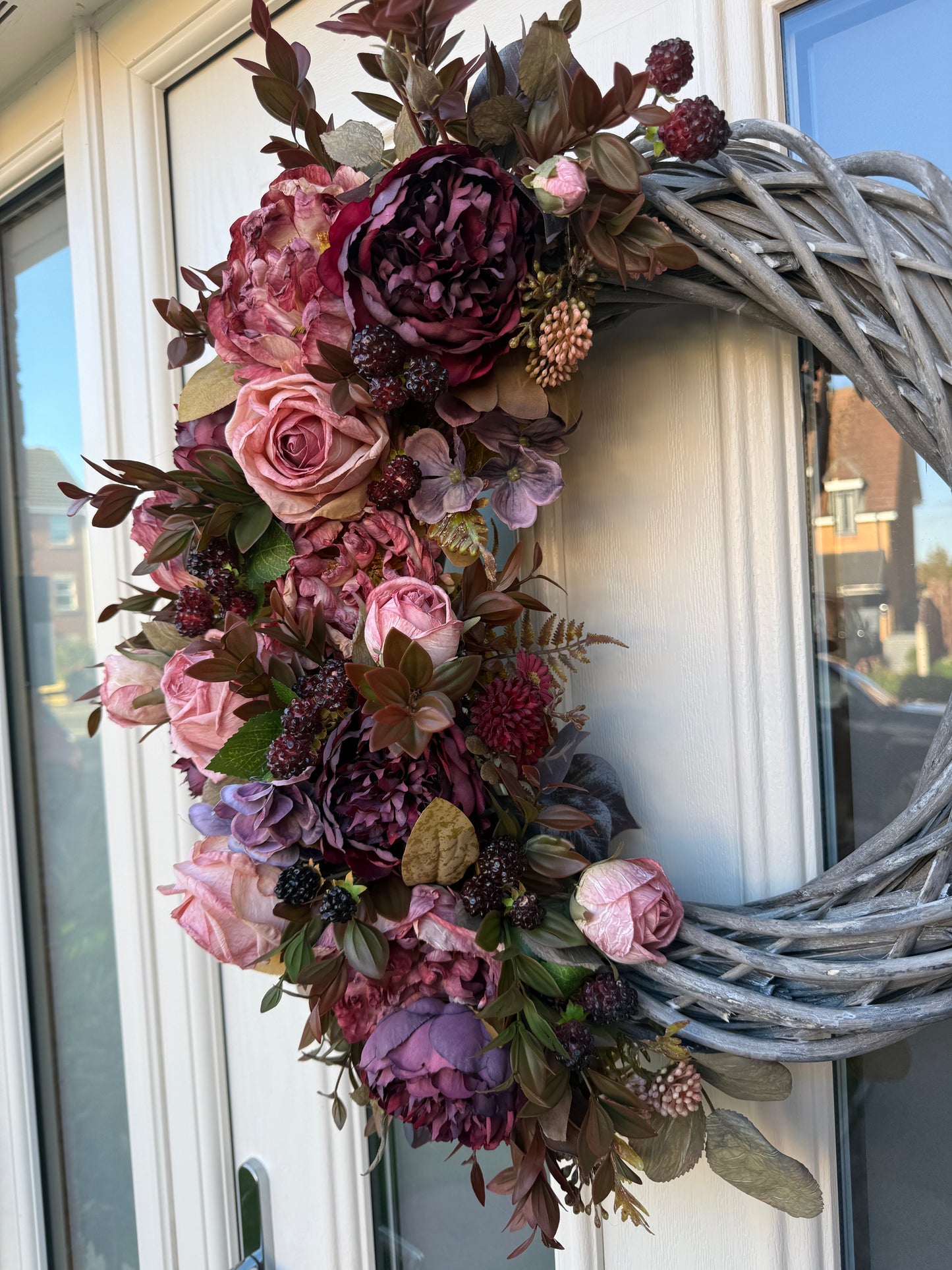 BlackBerry pudding signature wreath