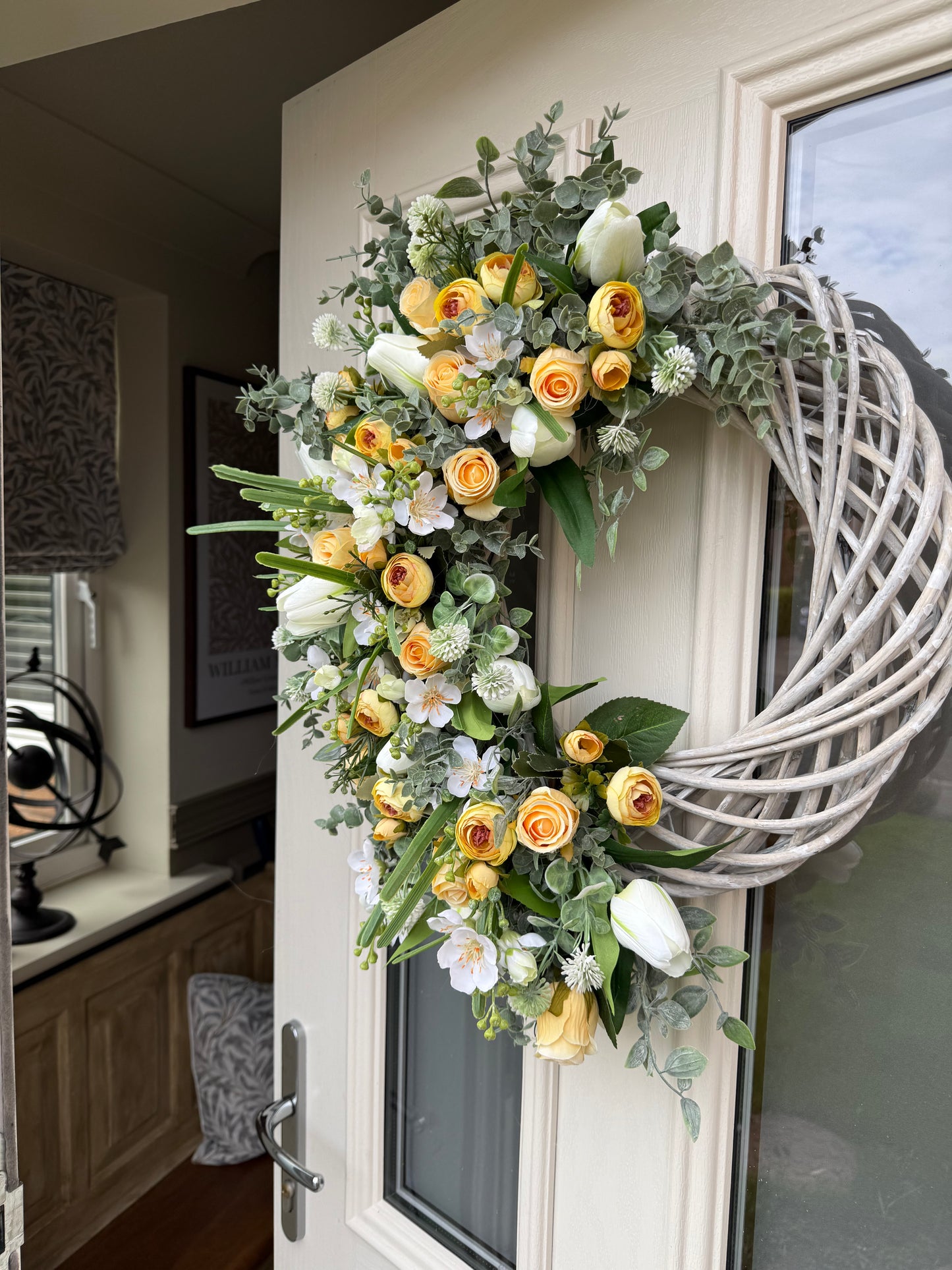 Tulip and Freesia signature wreath
