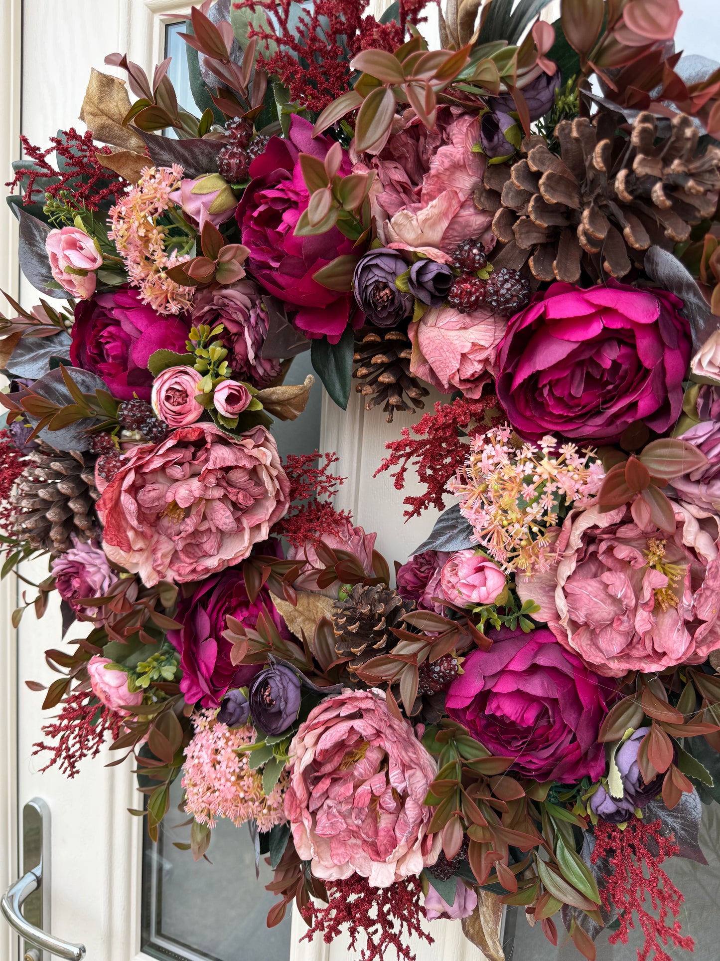 BlackBerry pie autumn wreath