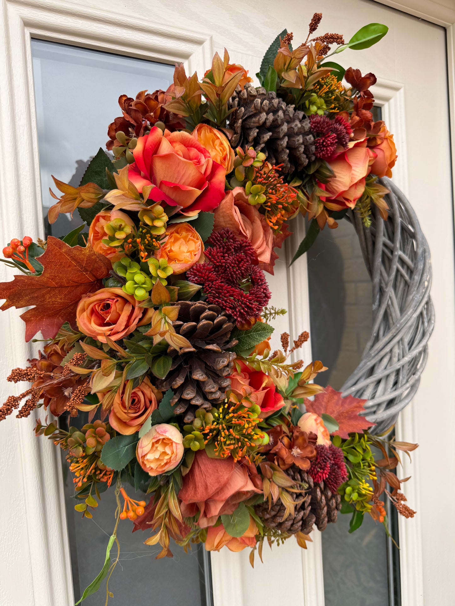 Ginger spice signature wreath