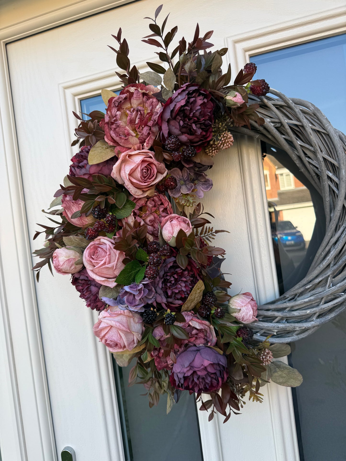 BlackBerry pudding signature wreath