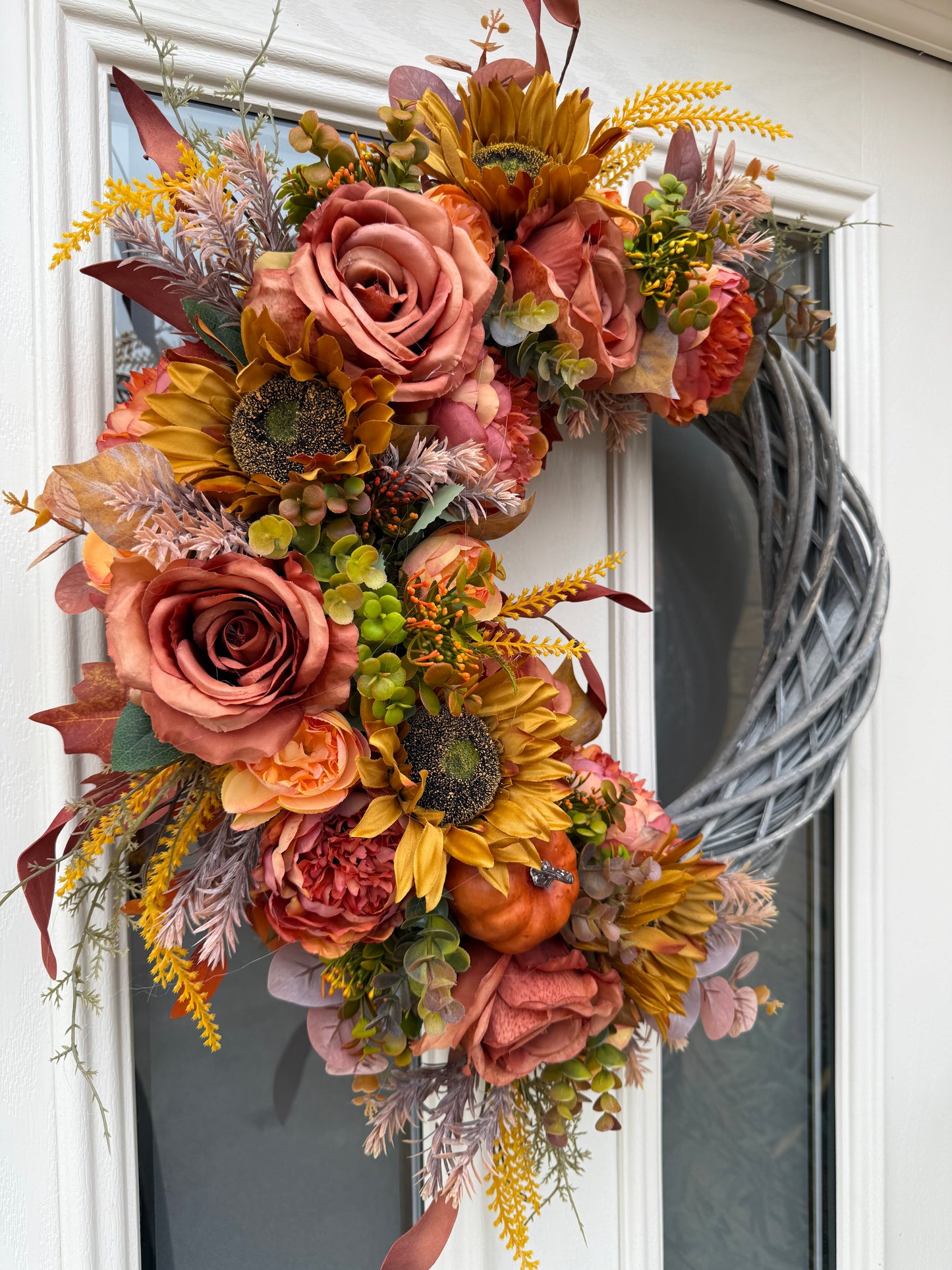 Sunflower signature wreath