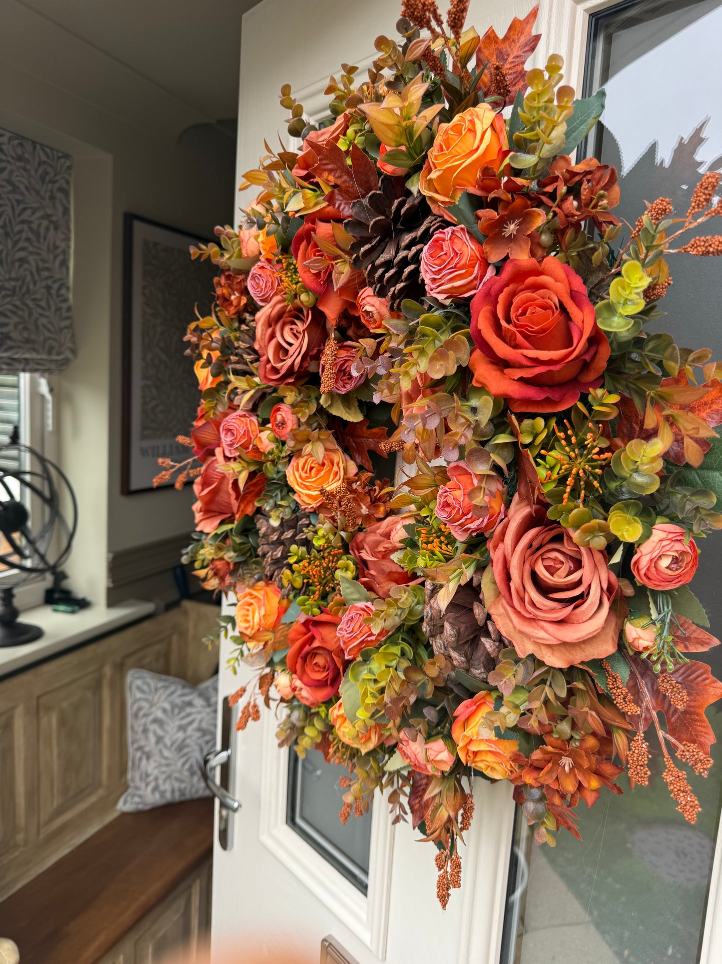 Auburn autumn wreath