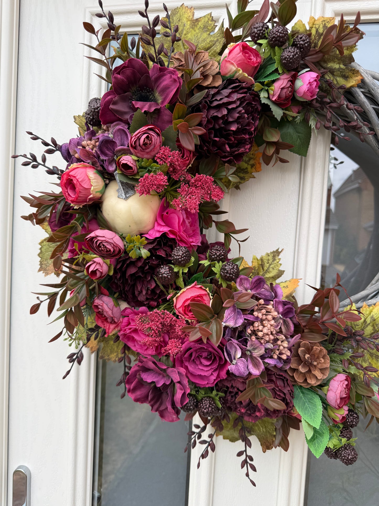 BlackBerry pudding signature wreath