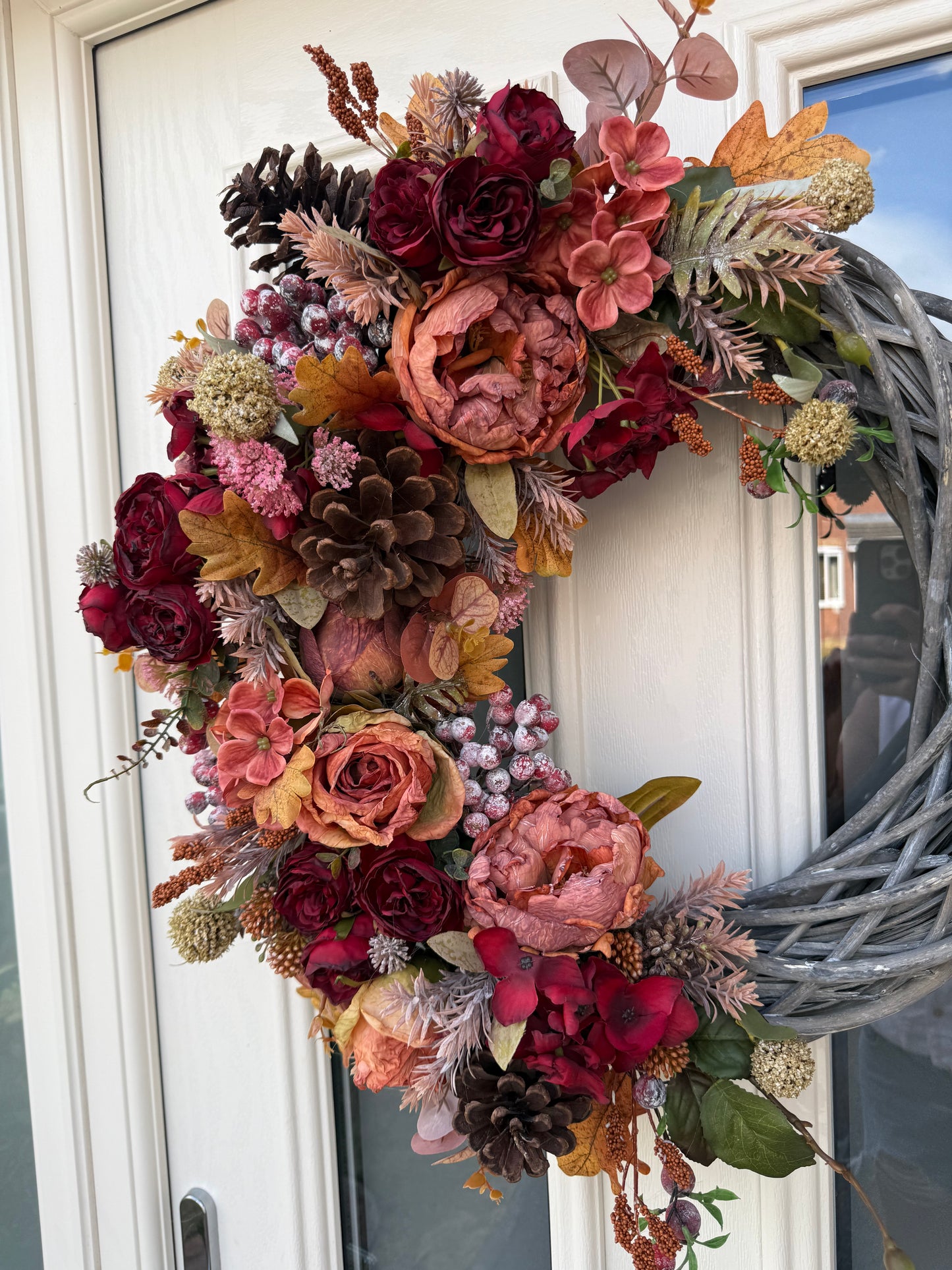 Cosy autumn signature wreath