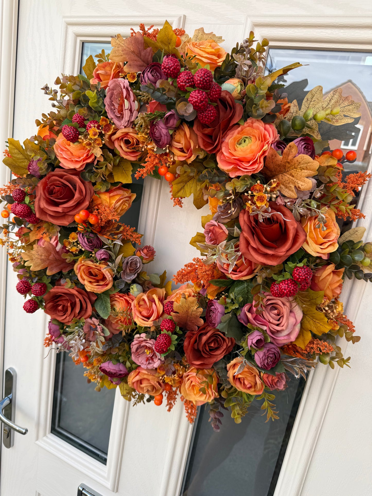 Rusty autumn wreath
