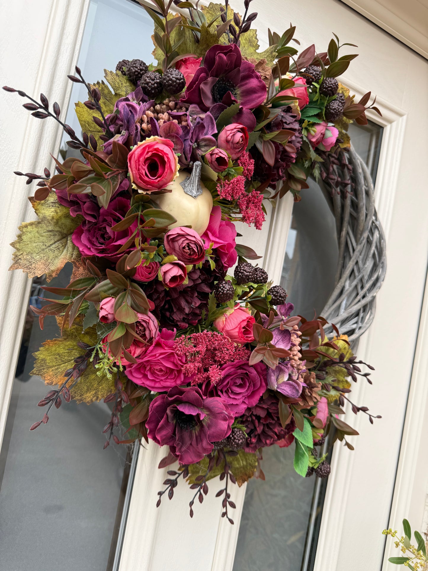 BlackBerry pudding signature wreath