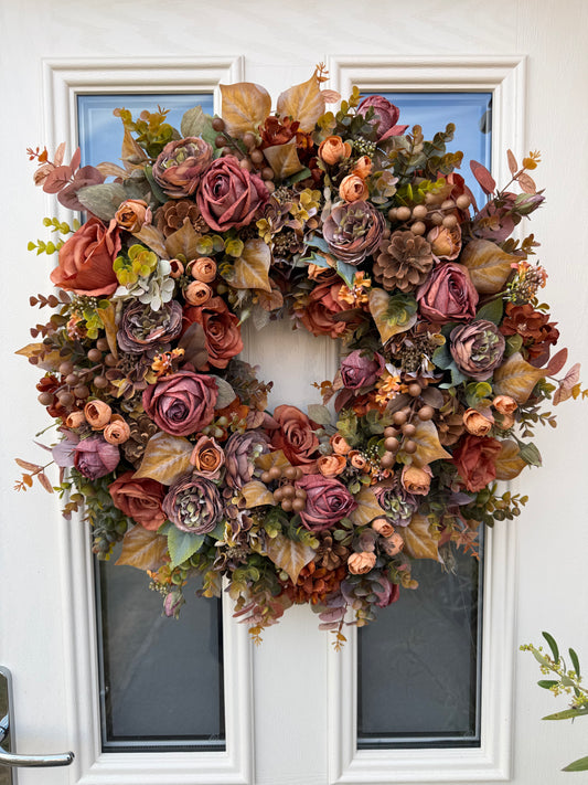 Autumn walks wreath