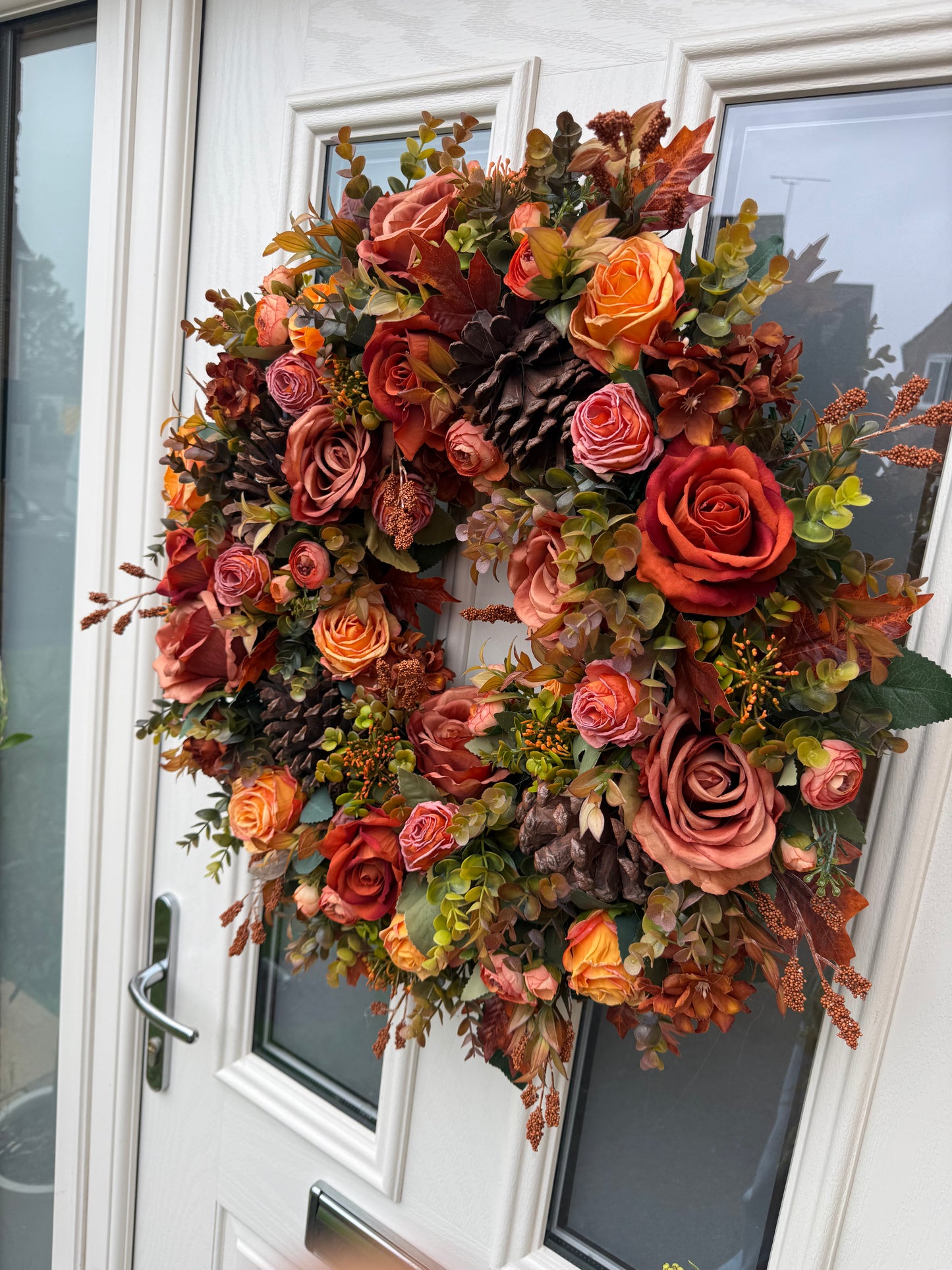 Auburn autumn wreath