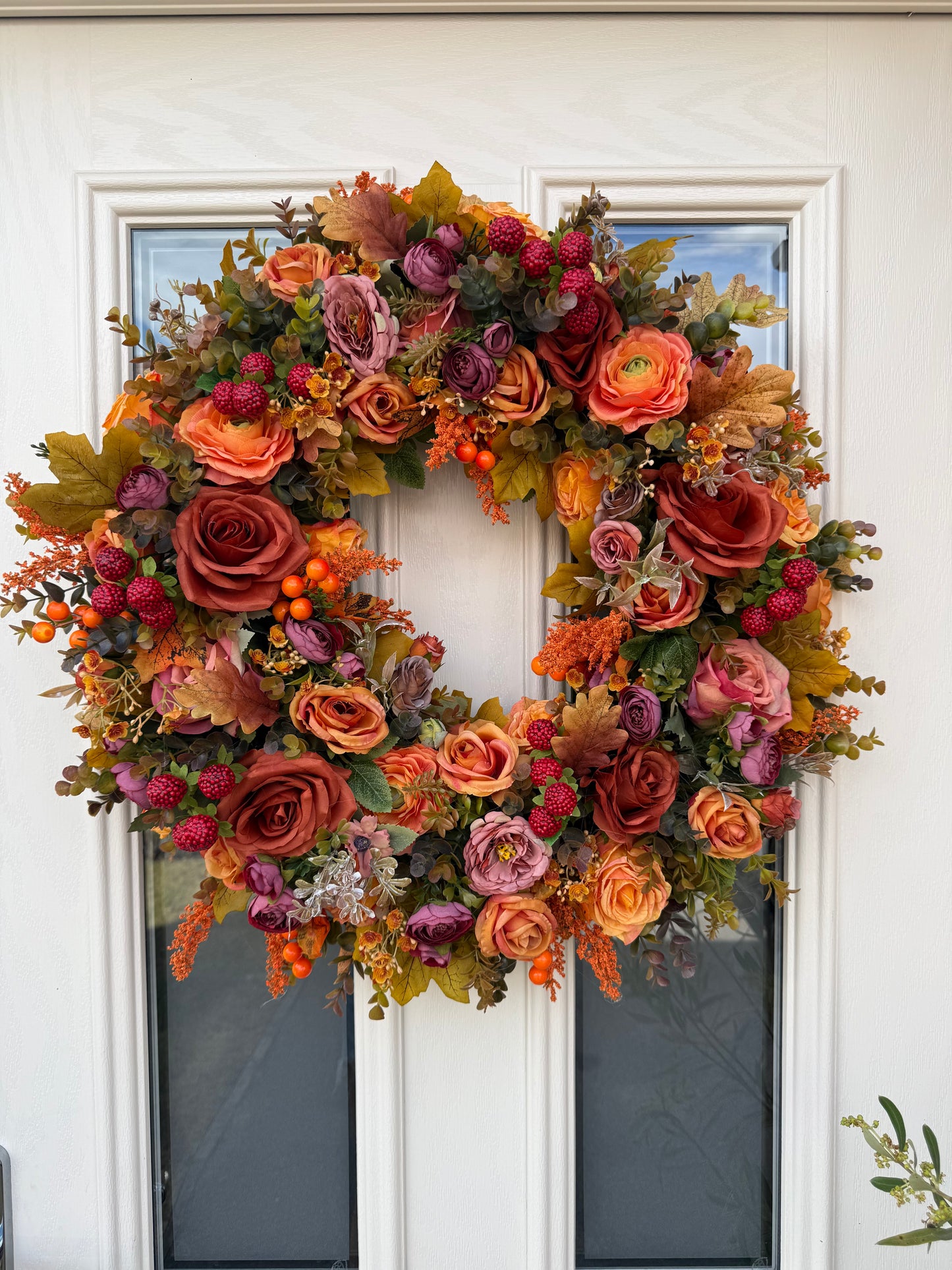 Rusty autumn wreath
