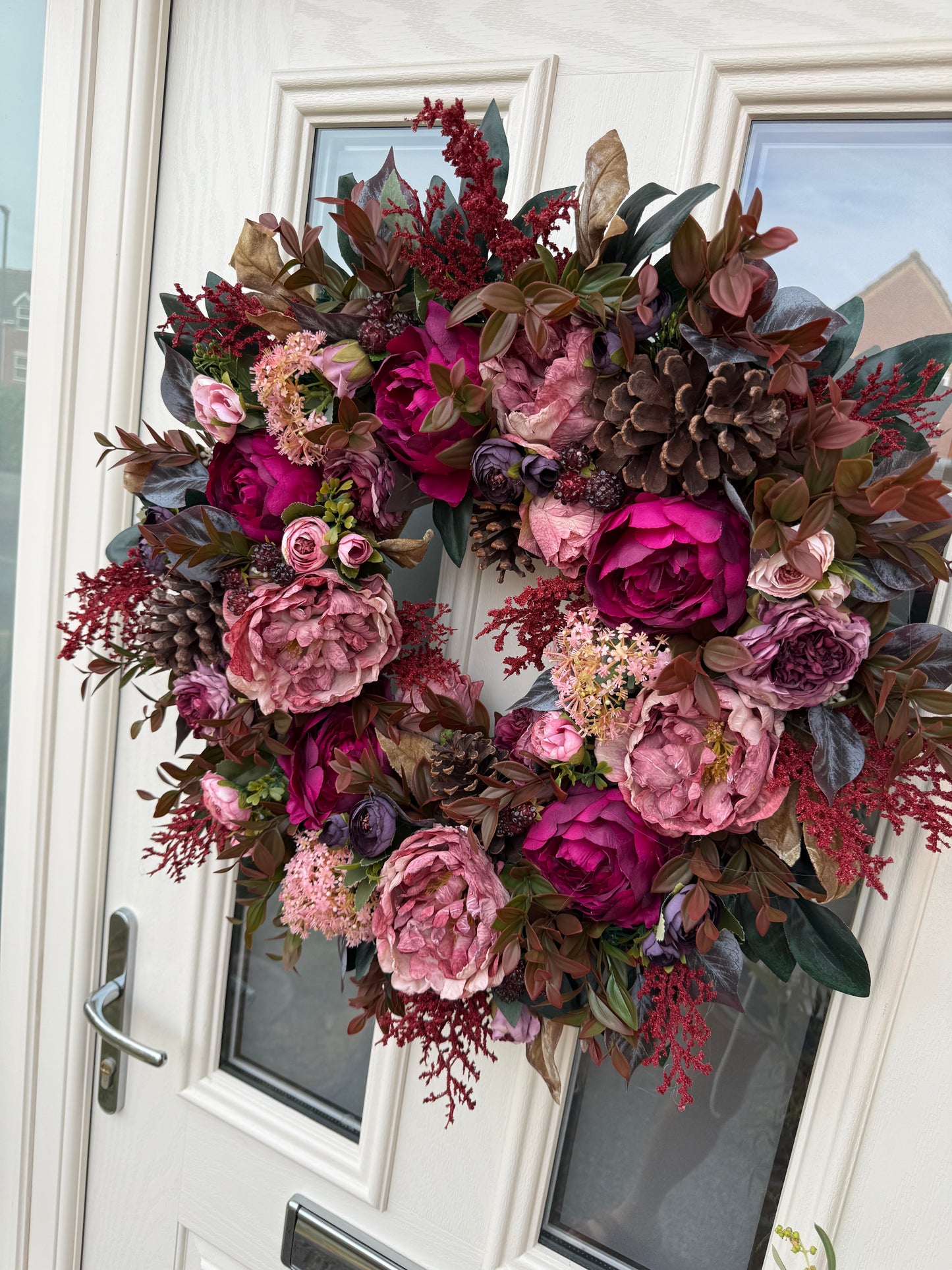 BlackBerry pie autumn wreath