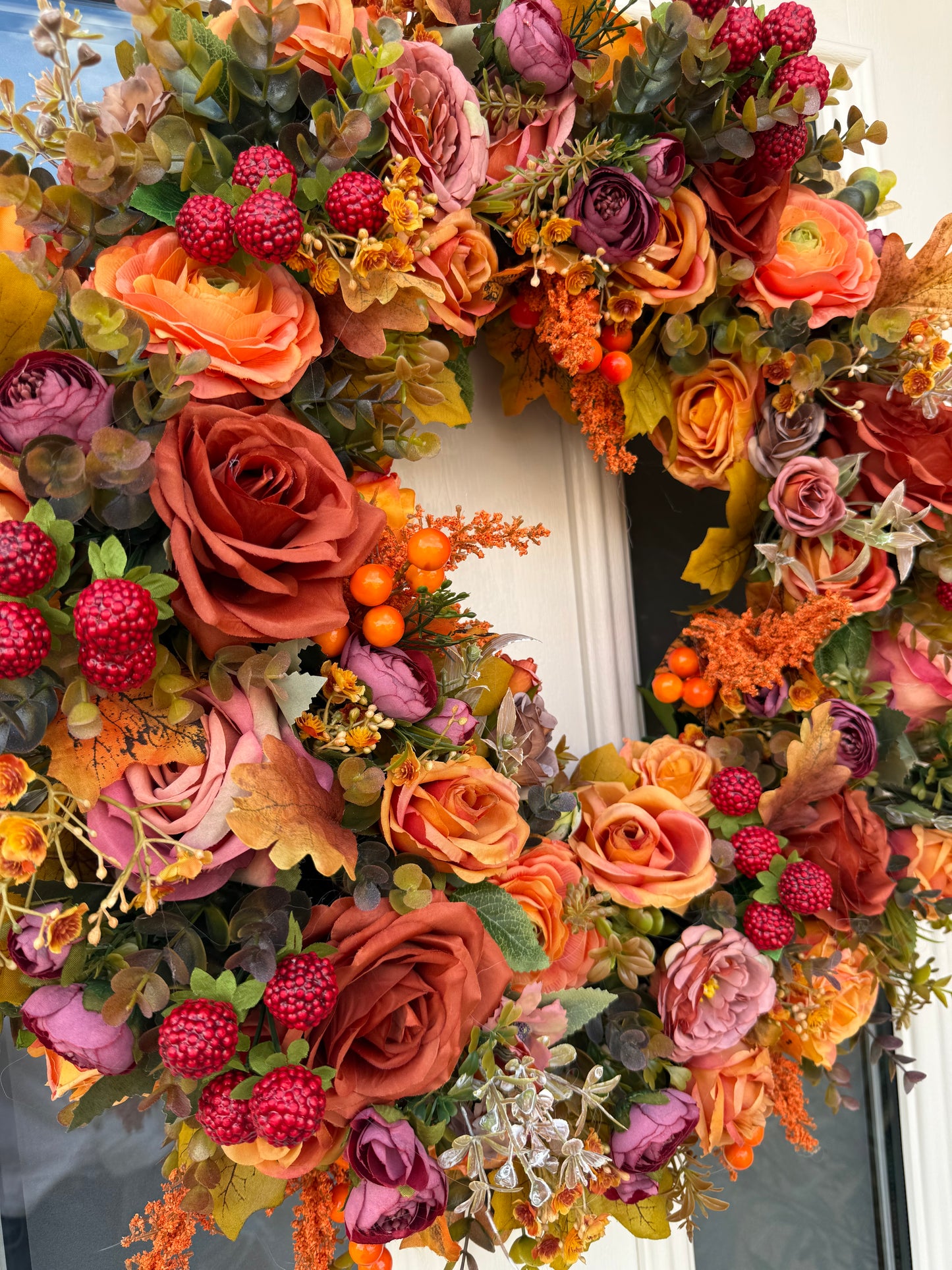 Rusty autumn wreath
