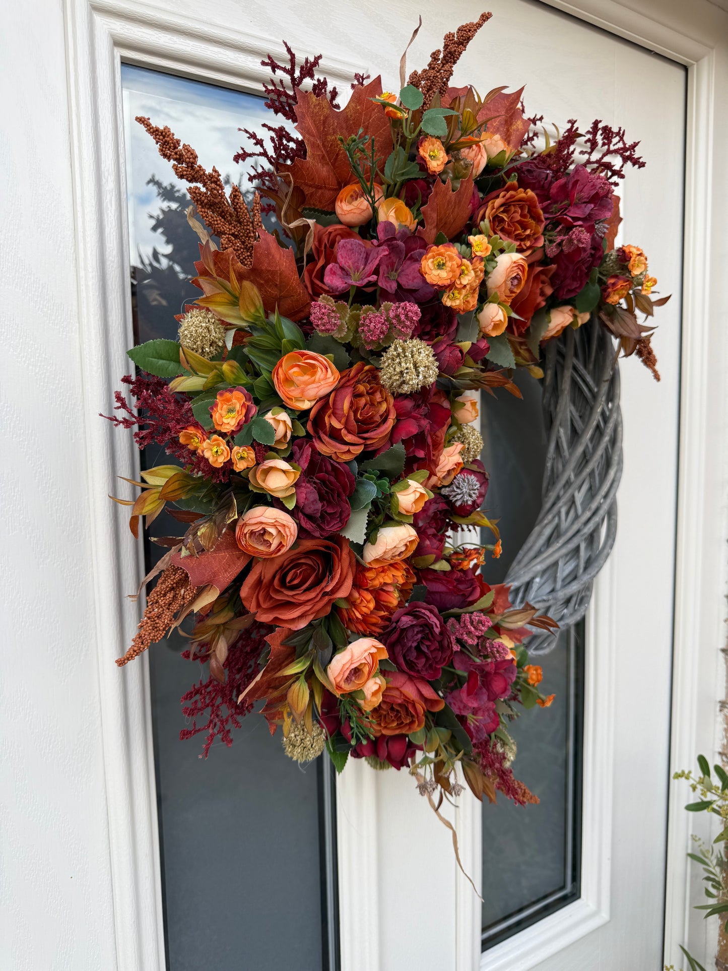 Auburn signature wreath