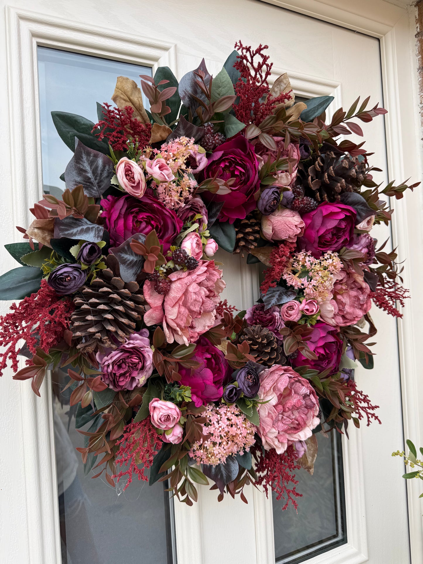 BlackBerry pie autumn wreath