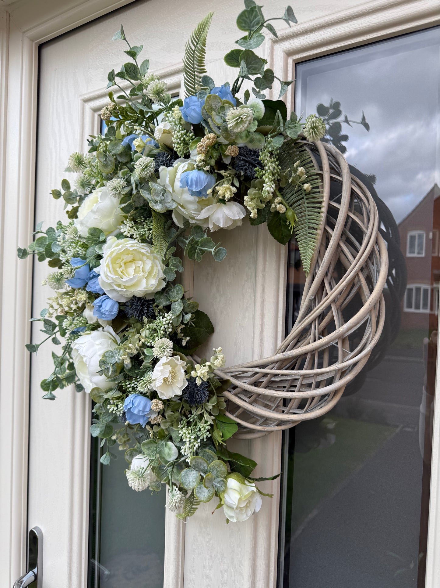 Peony spring signature wreath (made to order)