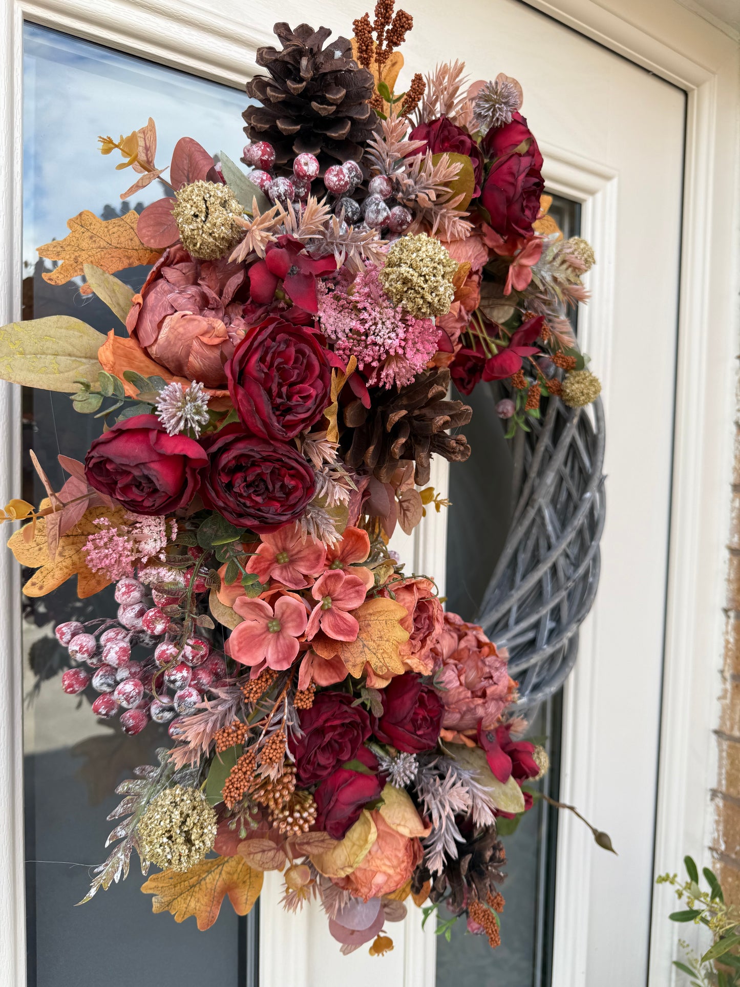 Cosy autumn signature wreath