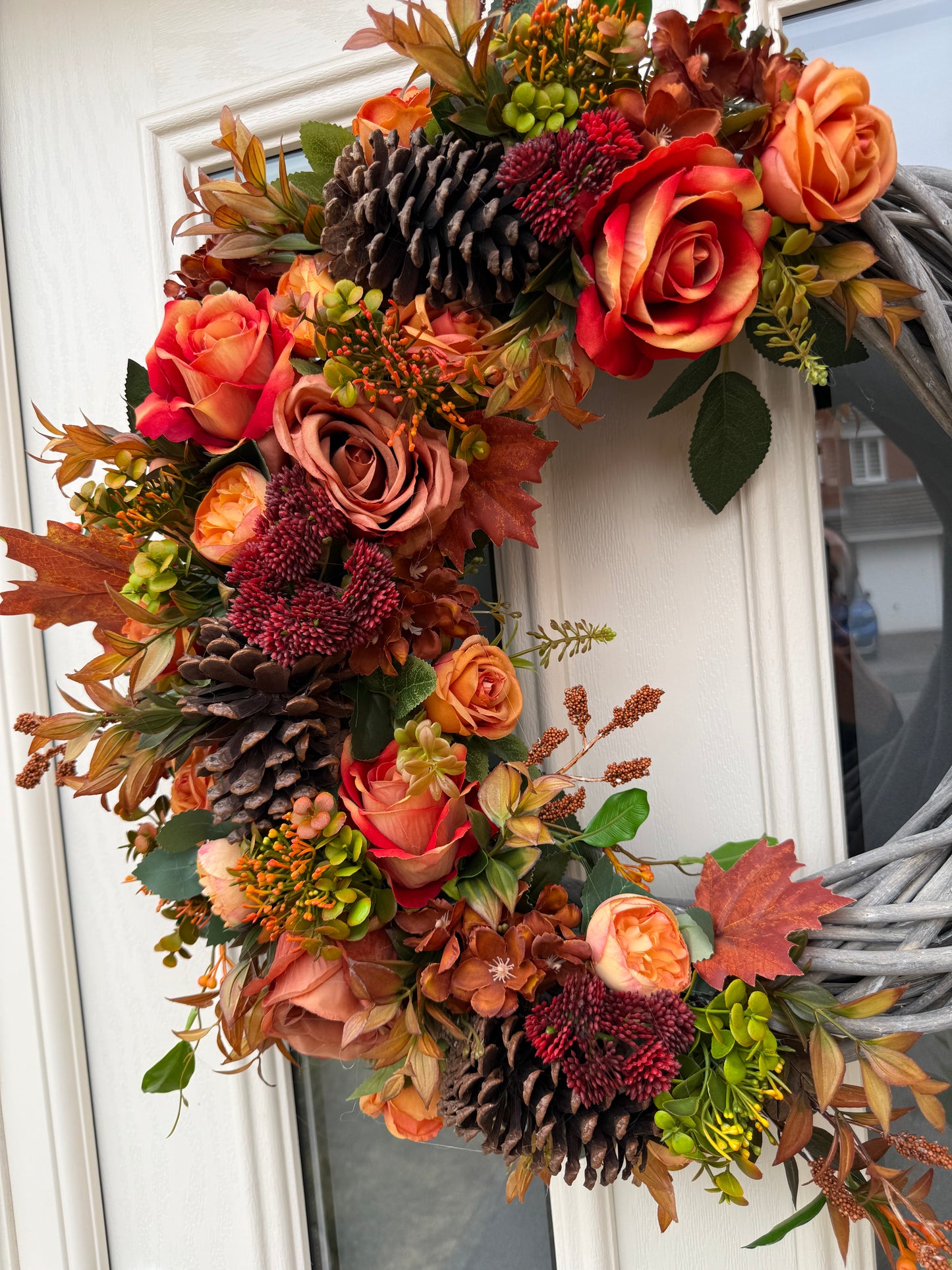 Ginger spice signature wreath