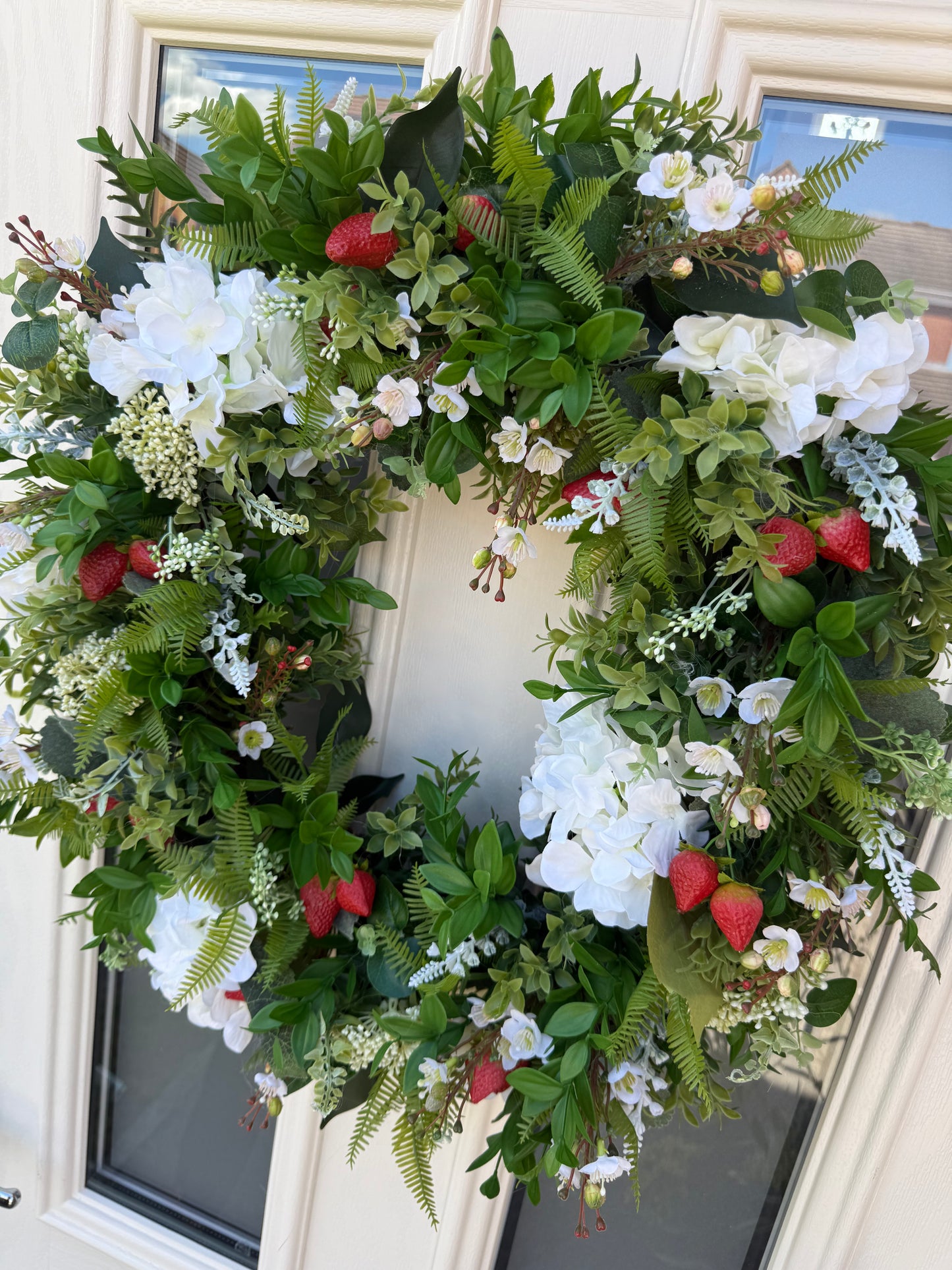 Strawberry dream wreath