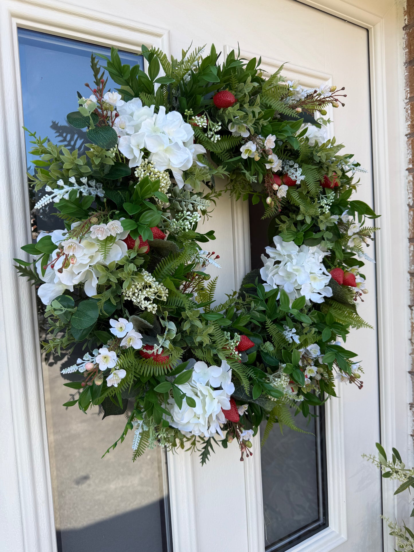 Strawberry dream wreath