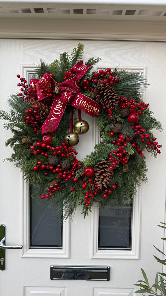 Berry Christmas wreath